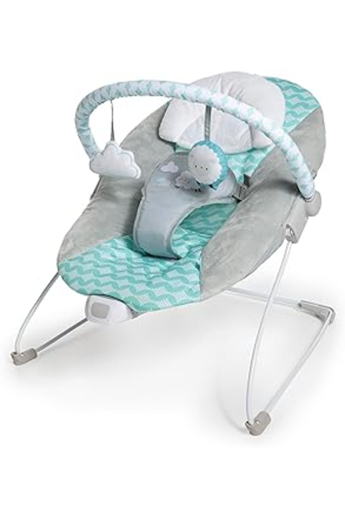 Mu Art Ingenuity Ity By Ingenuity Bouncity Bounce Titreşimli Lüks Ana Kucağı, 0-6 Ay, 9 Kg'A Kadar (Goji)