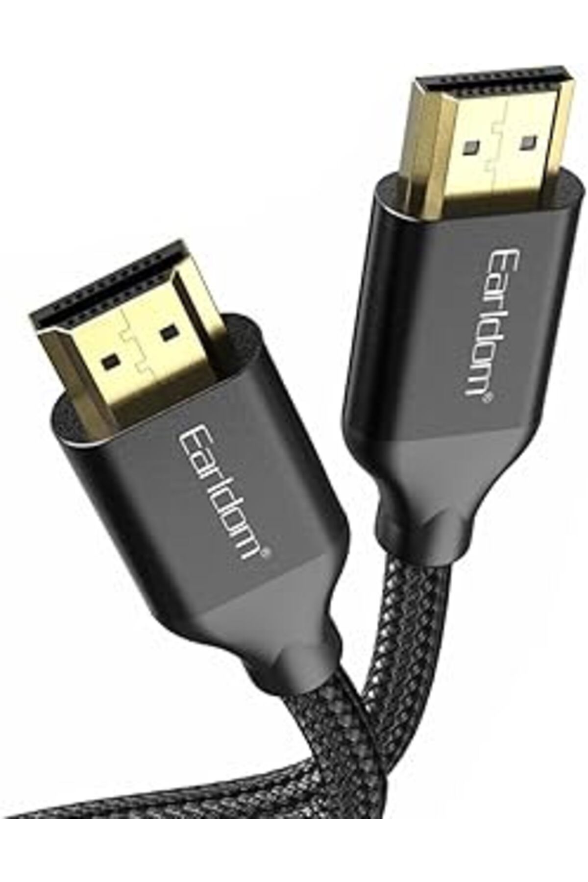 Pazarcan 4K Ultra Hd Altın Uçlu Hasır Hdmi Kablo, 3 Metre