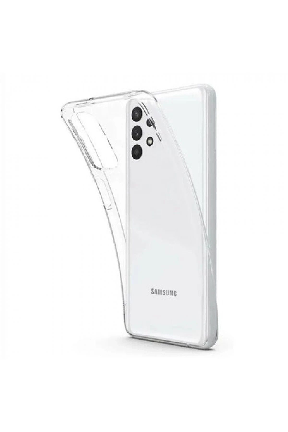 NewFace Samsung Galaxy A13 4G Kılıf Lüx Şeffaf Silikon SVLRS
