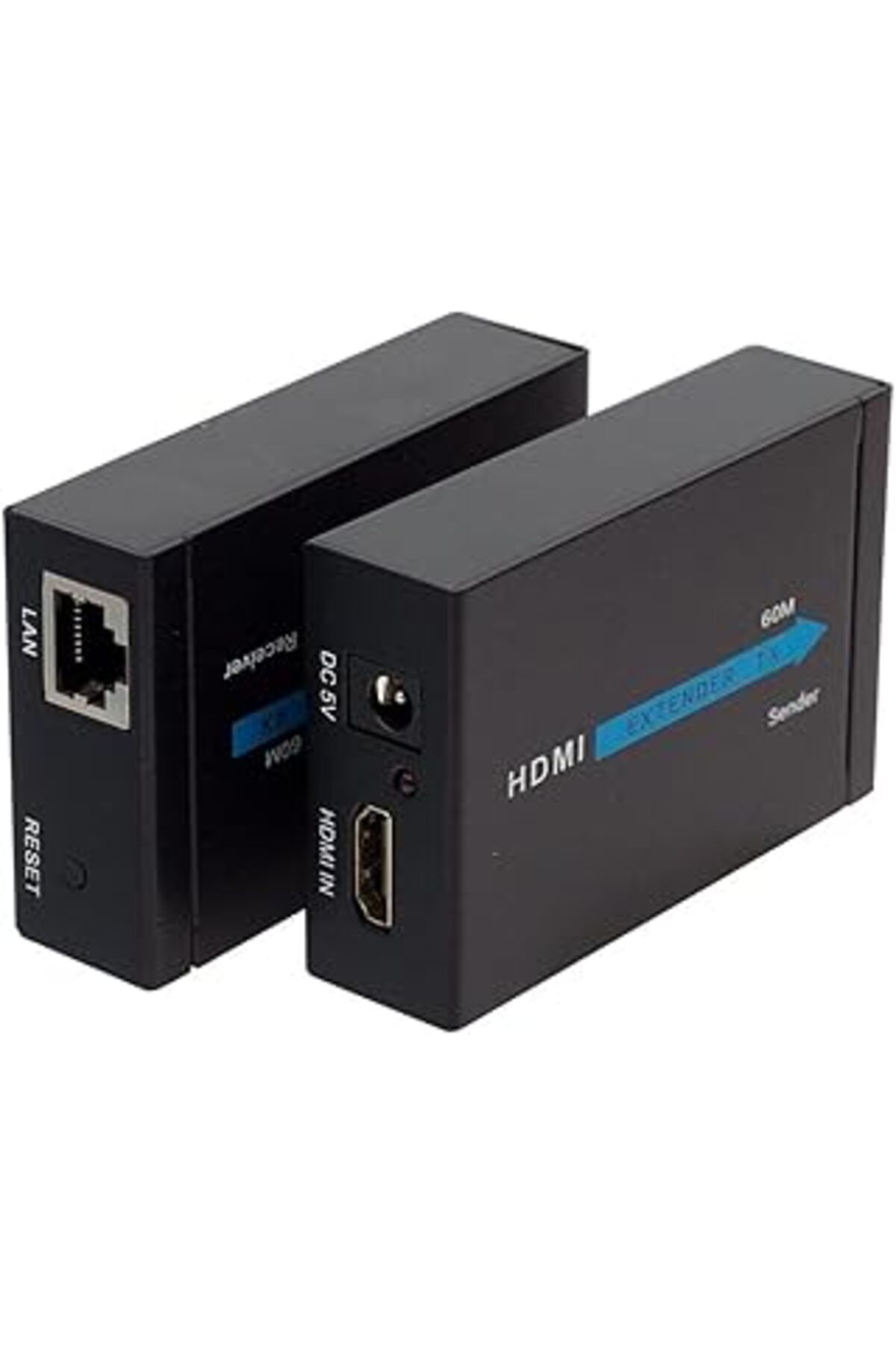 NZM TİCARET Powermaster Pm-18232 Hdmi To Cat5/Cat6 60 Metre Uzatici Extender