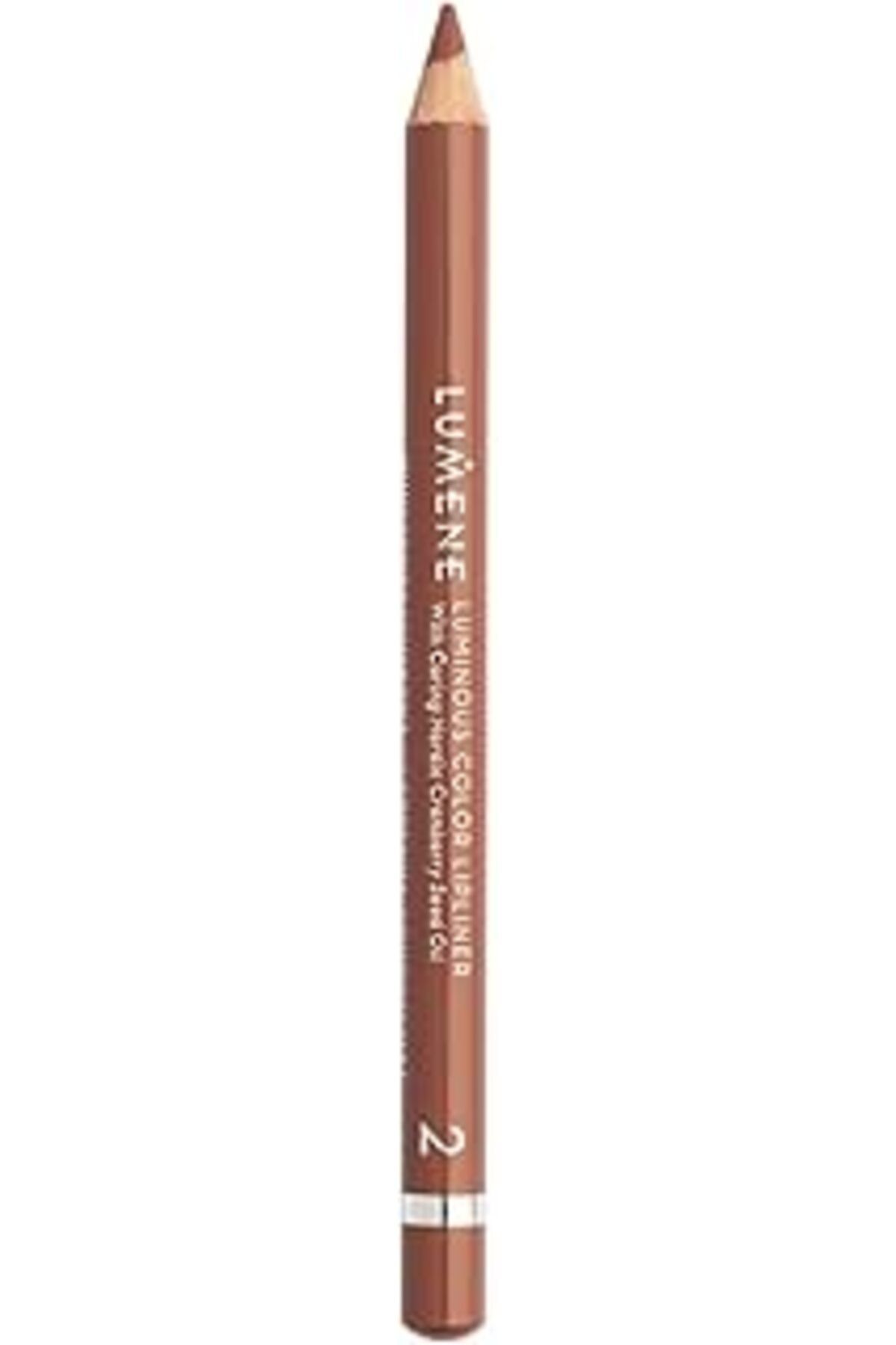 Mu Art Ahşap Lumene Luminous Color Lipliner Kalıcı Ve Bakim Yapan Dudak Kalemi 2 Choco Oat