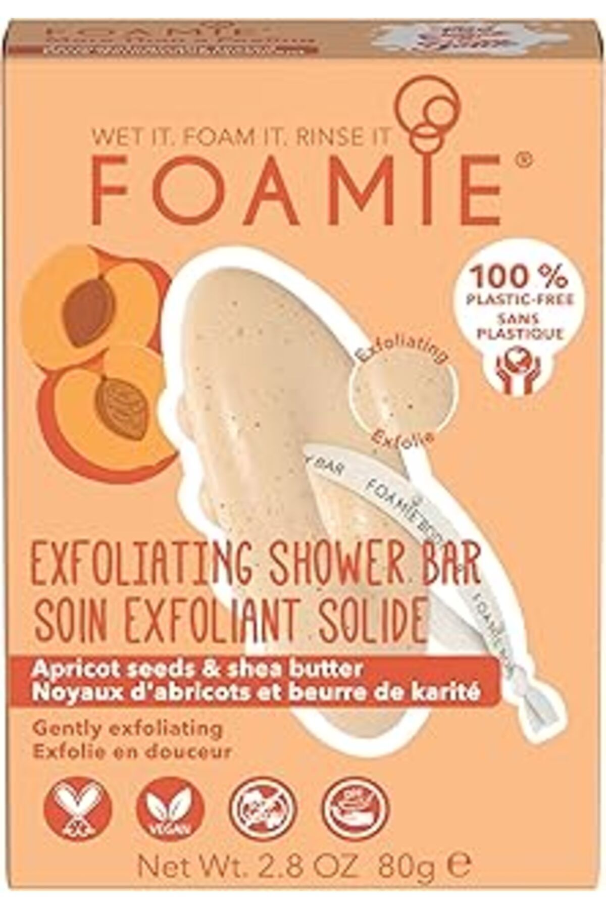 NETWORK ART Foamie More Than A Peeling - Peeling Etkili Duş Jeli 80g