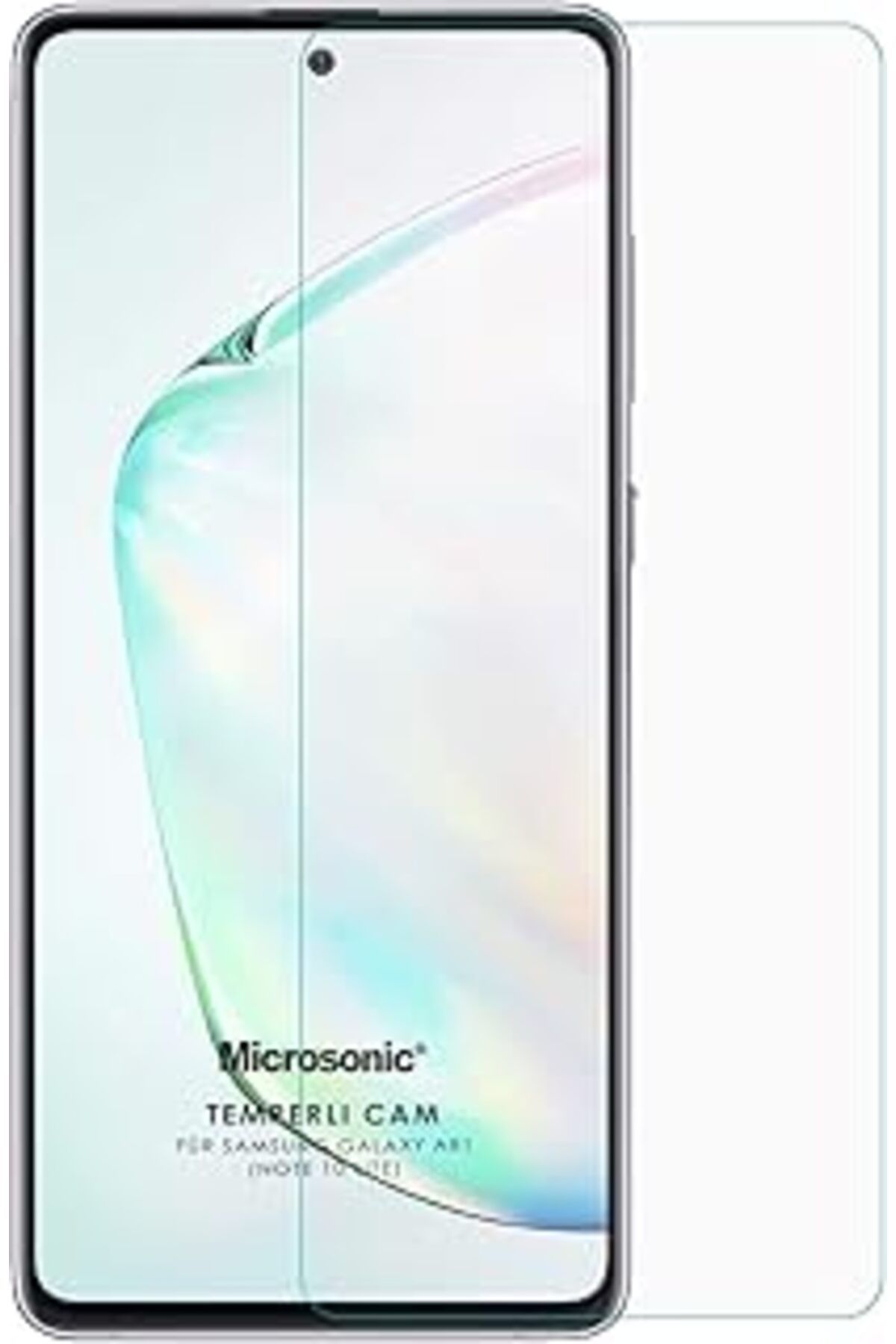 Pazarcan Microsonic Samsung Galaxy Note 10 Lite Temperli Cam Ekran Koruyucu