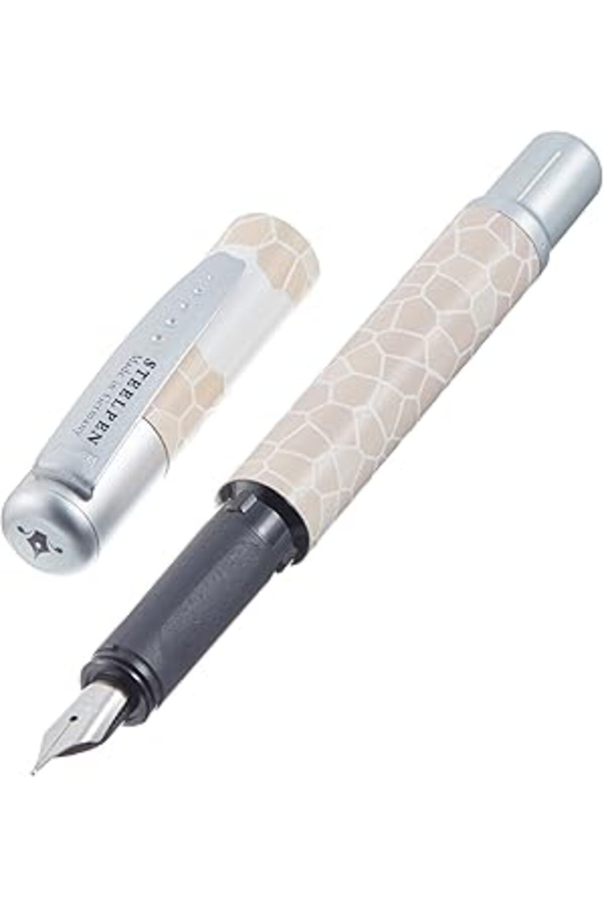 NETWORK ART Steelpen Sky Serisi 4546 DK Mozaik Bej Dolma Kalem