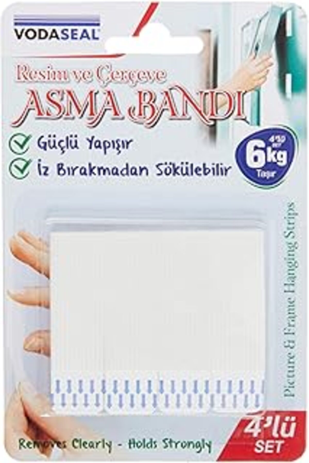 NETWORK ART Vodaseal 53.01.082 Resimli Çerçeve 4'Lü Cırt Bant