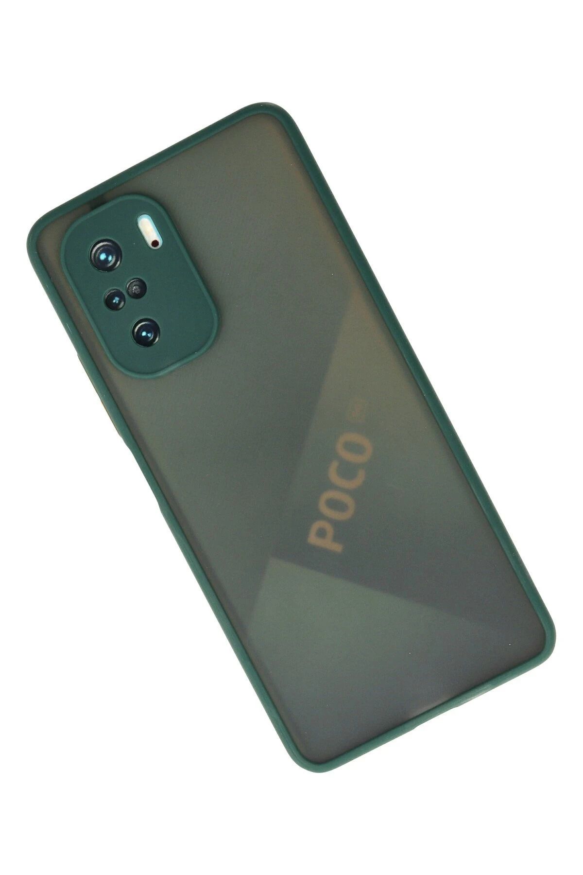NewFace Xiaomi Poco F3 Kılıf Montreal Silikon Kapak - Yeşil SVLRS