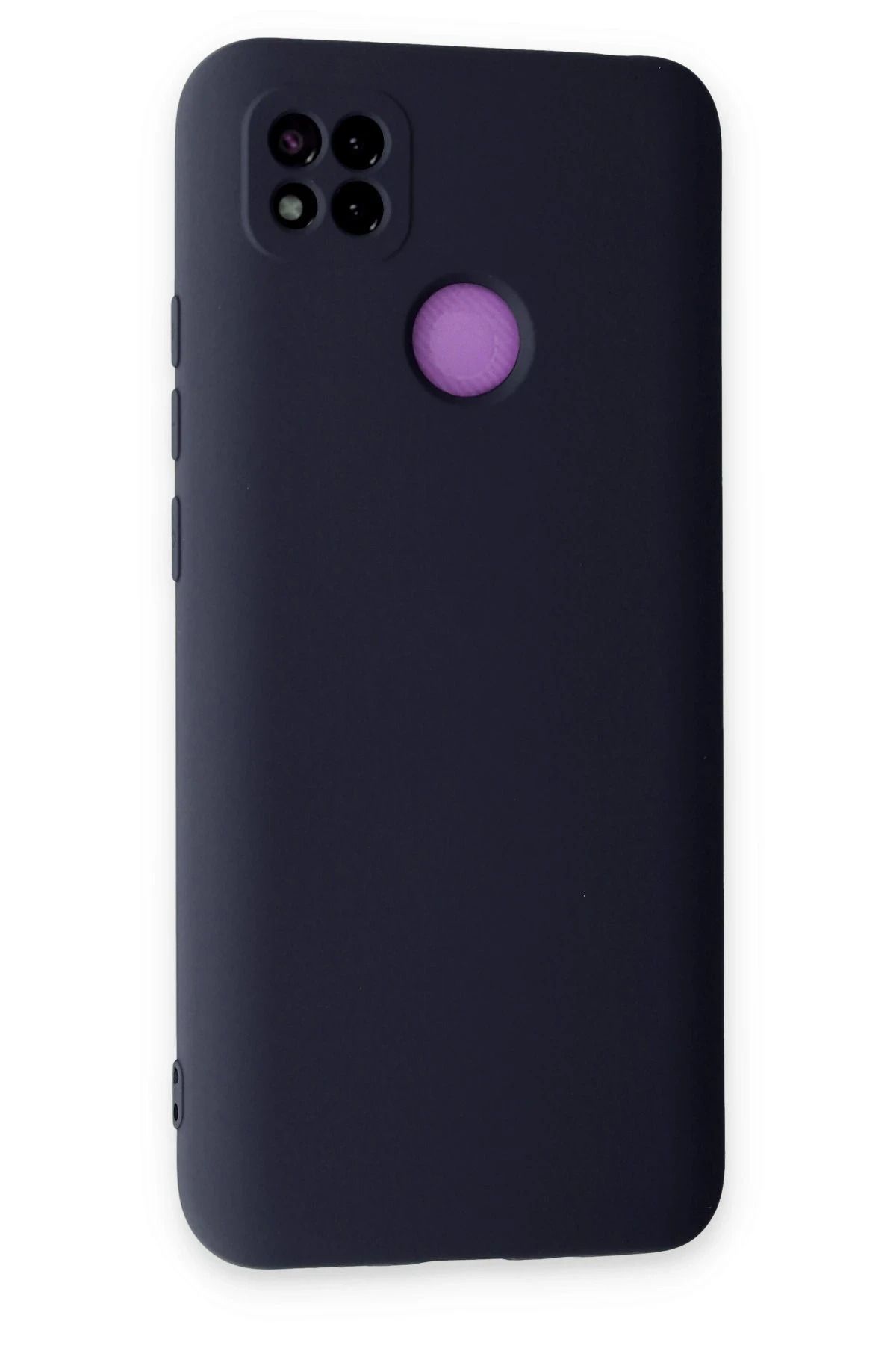 NewFace Xiaomi Redmi 9C Uyumlu Kılıf Nano içi Kadife Silikon - Lacivert SVLRS