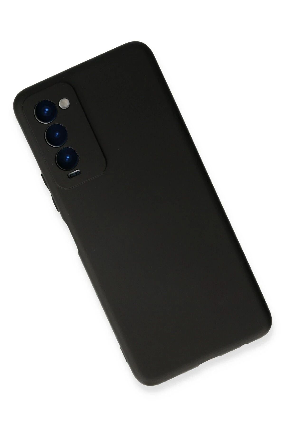 NewFace Tecno Camon 18 Kılıf First Silikon - Siyah SVLRS