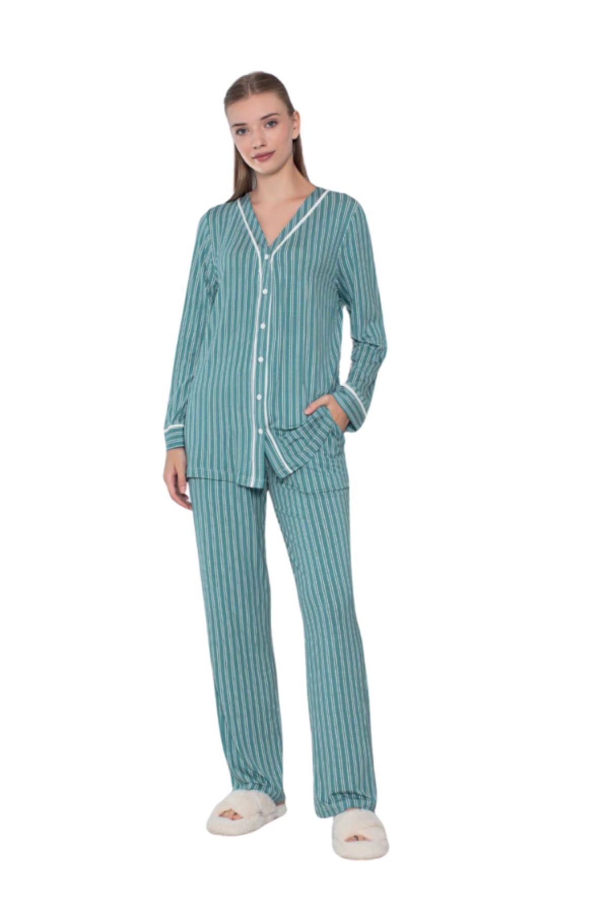 kapsulavm Limissi Viskon Pijama Takımı