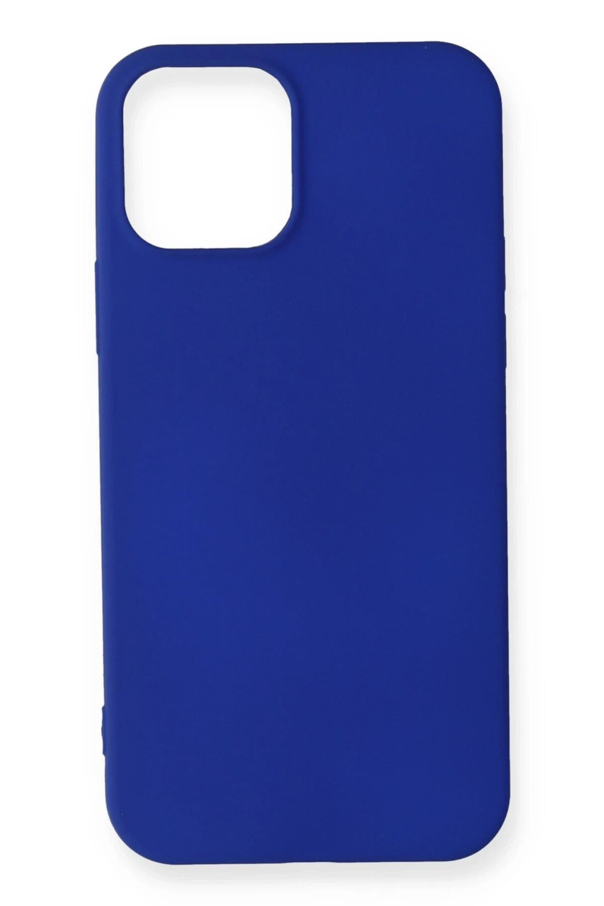 NewFace iPhone 12 Mini Kılıf First Silikon - Lacivert SVLRS