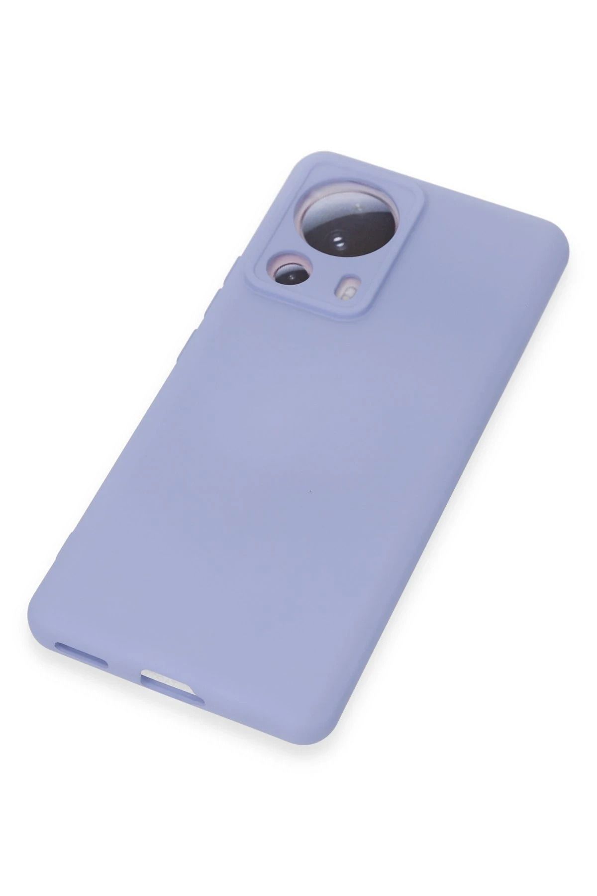 NewFace Xiaomi Mi 13 Lite  Uyumlu Kılıf Nano içi Kadife Silikon - Lila SVLRS