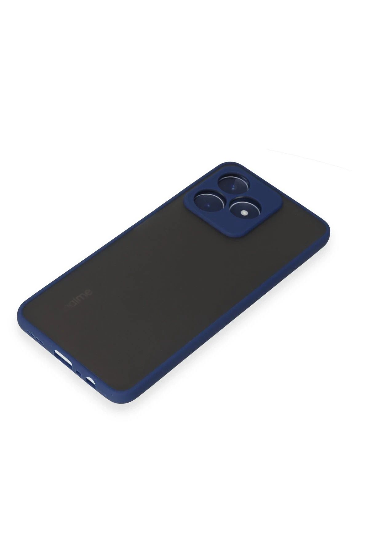 NewFace Realme C53 Kılıf Montreal Silikon Kapak - Lacivert SVLRS