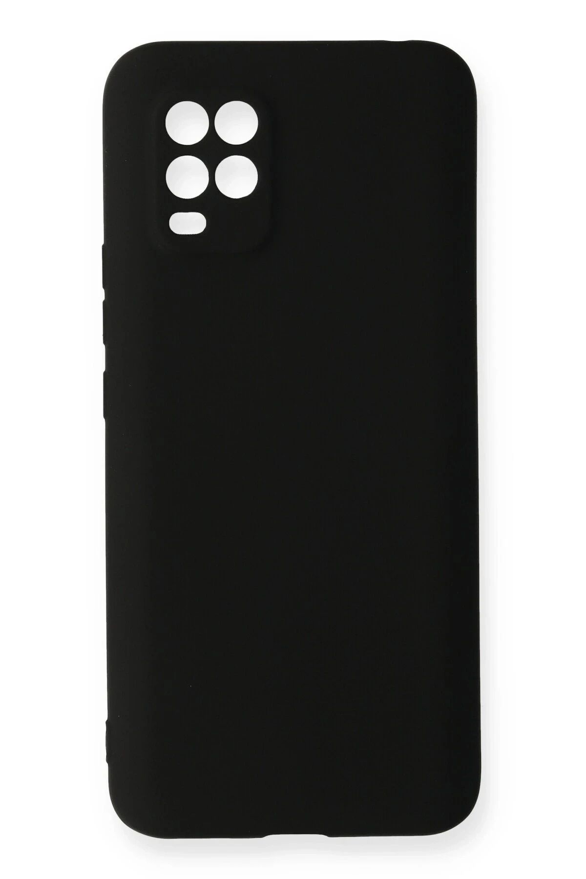 NewFace Xiaomi Mi 10 Lite Kılıf First Silikon - Siyah FLKRY