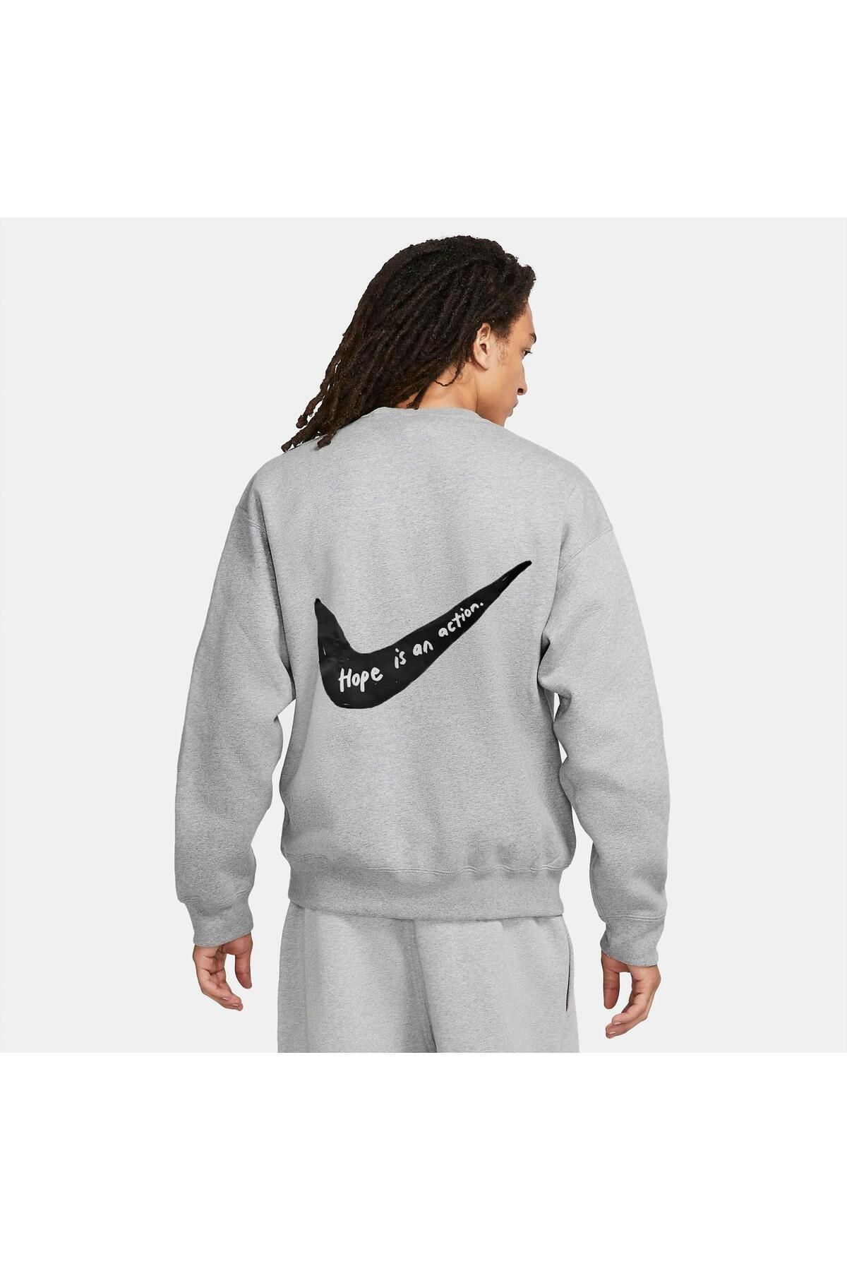 Nike Sportswear Solo Swoosh Fleece Heavyweight Erkek Sweatshirt