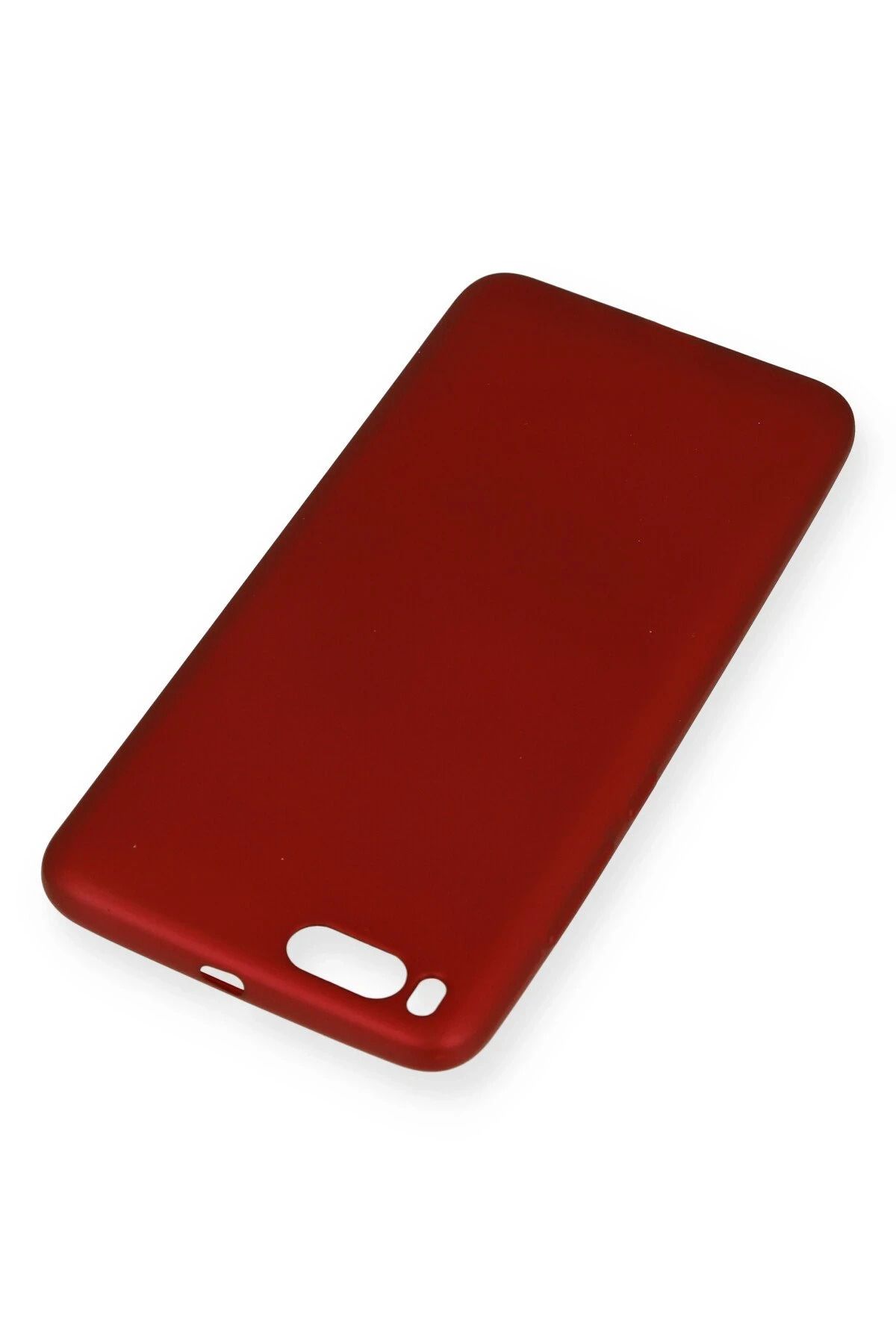 NewFace Xiaomi Mi Note 3 Kılıf First Silikon - Bordo SVLRS
