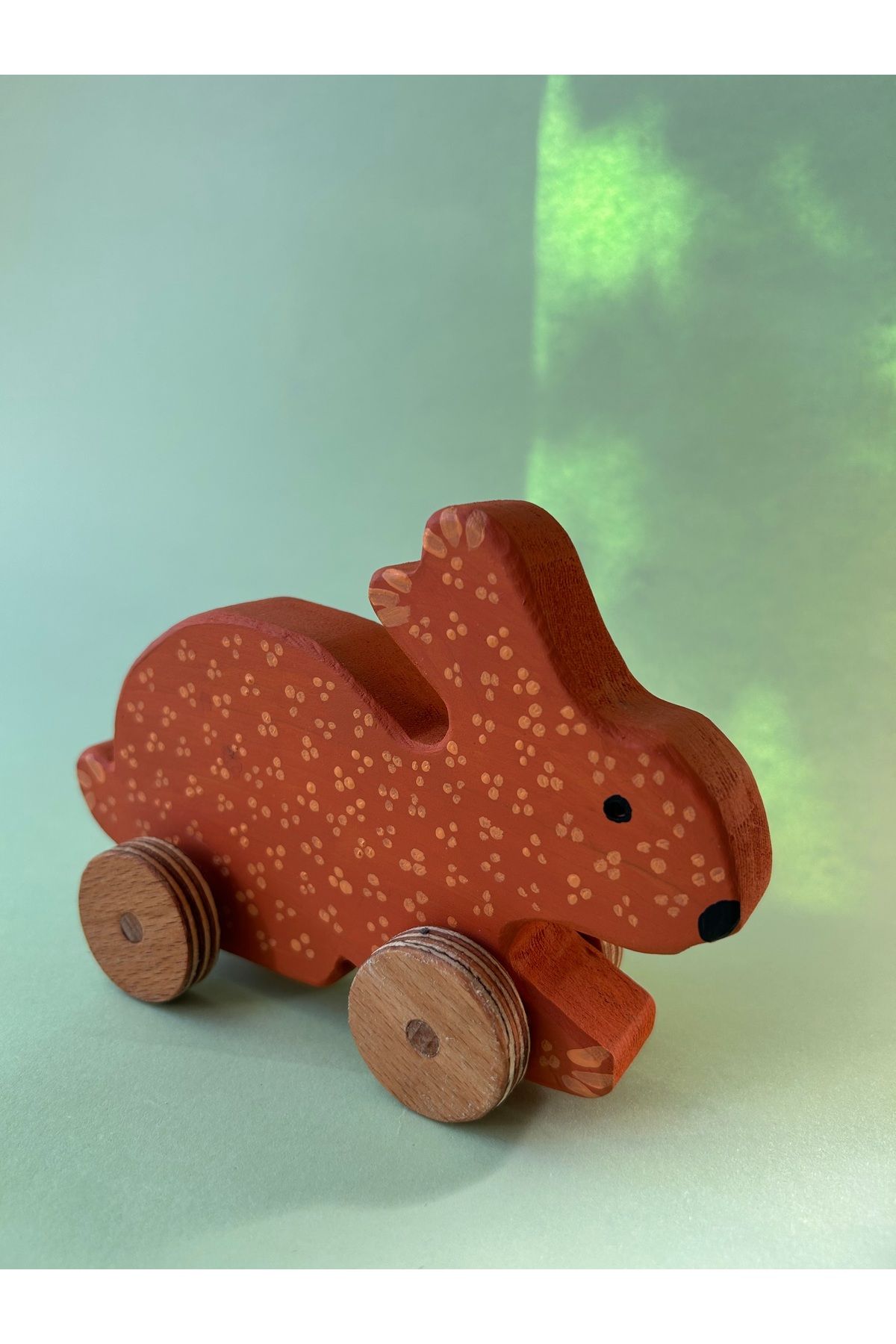 Madwoodtoys Doğal Ahşap Araba- TAVŞAN