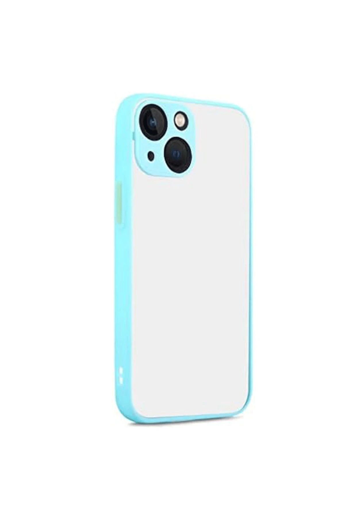NewFace iPhone 13 Kılıf Montreal Silikon Kapak - Turkuaz SVLRS