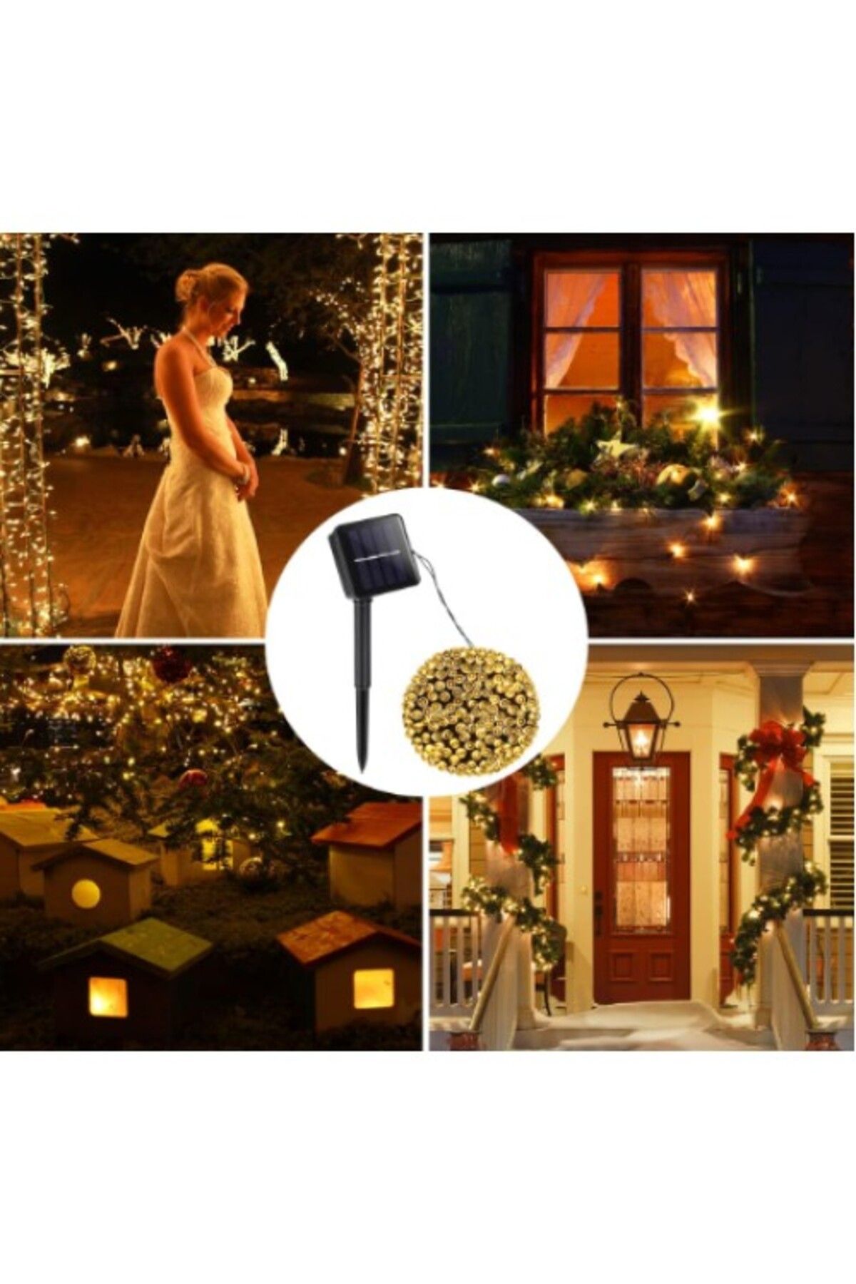 Shop58 11m 100 Led Gün Işığı SOLAR