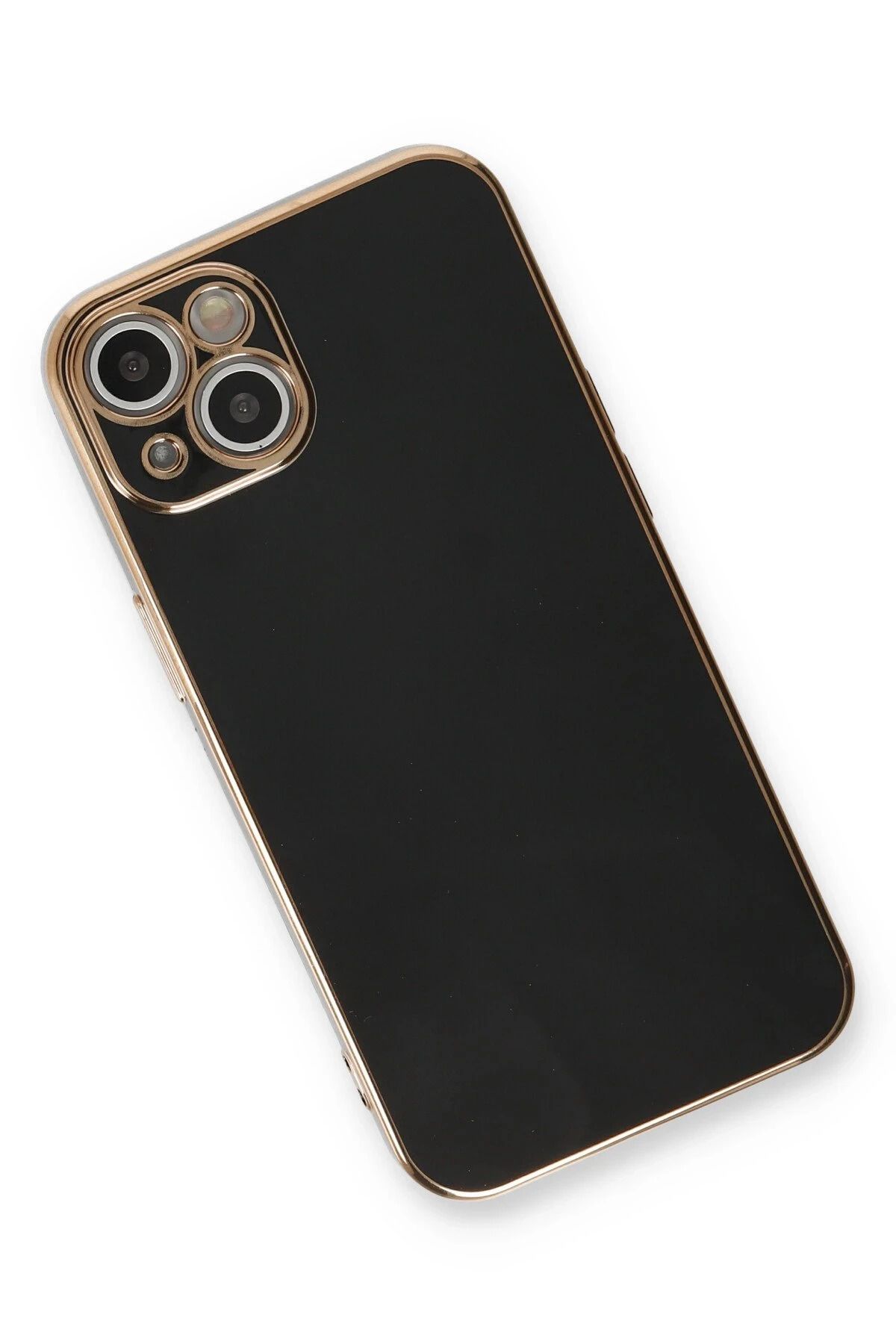 NewFace iPhone 13 Kılıf Volet Silikon - Siyah SVLRS