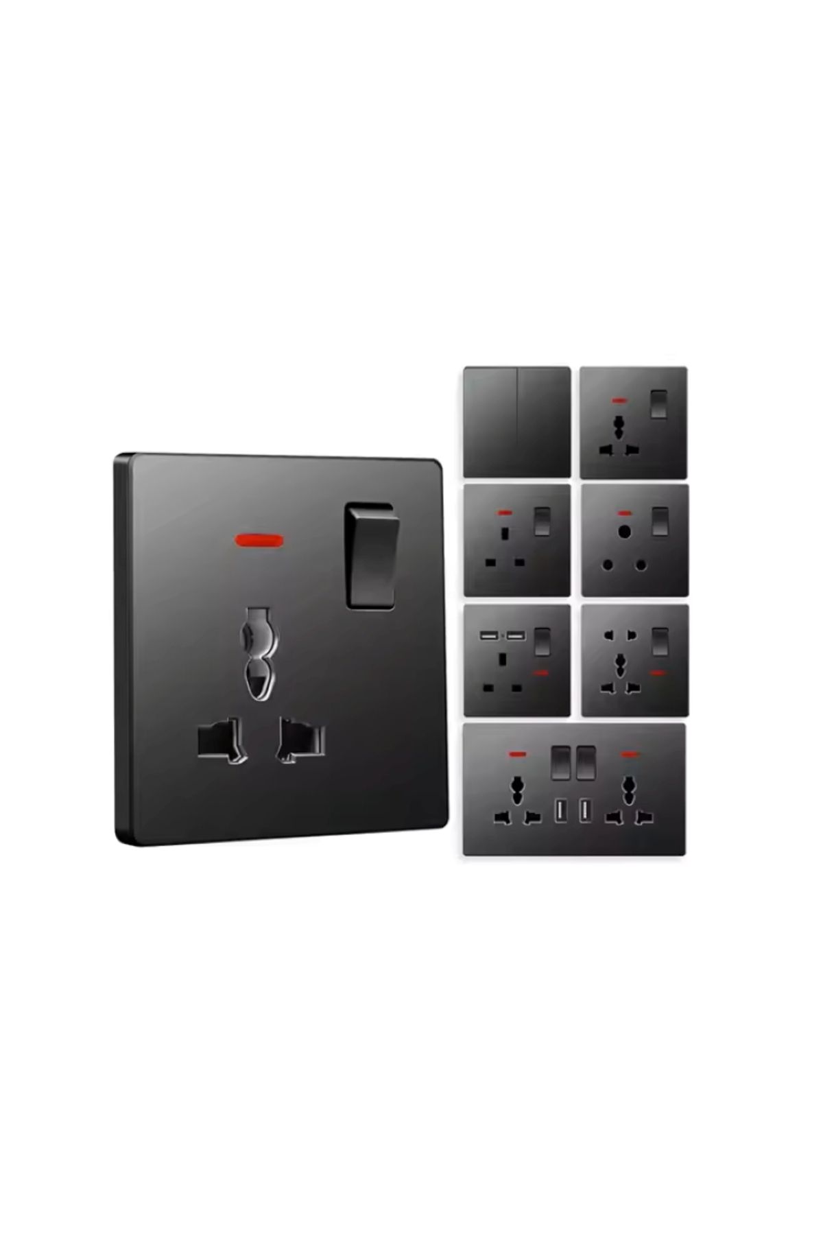 Generic-V. MAX 1-Way Universal Wall Outlet Extender, Multi-Wall Power Socket Adapter for Home/Office 2