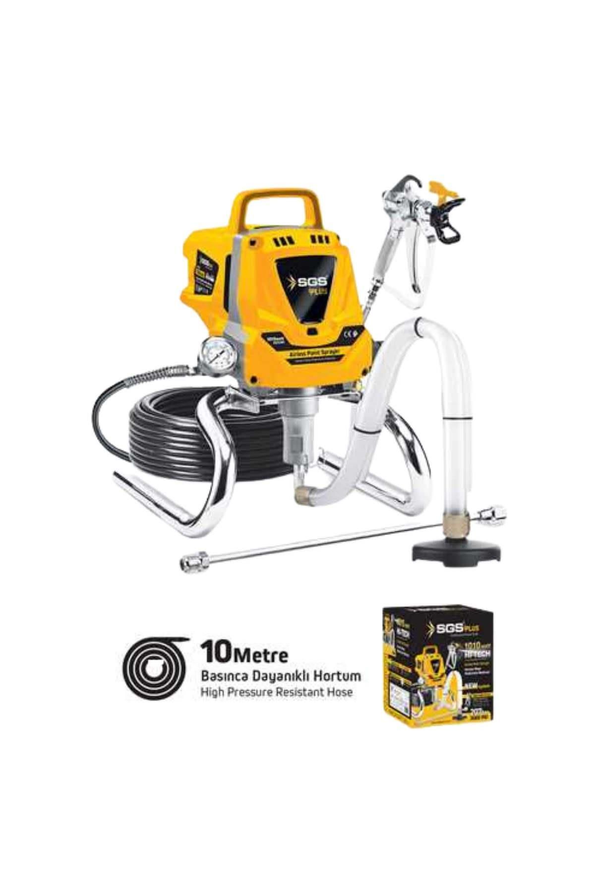 SGS Havasız Boya Püskürtme Makinesi 1010 Watt 207 Bar