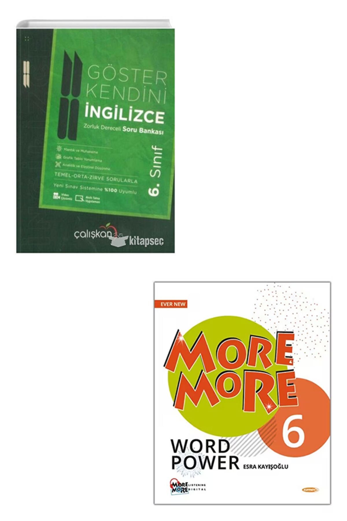 Yeni Müfredat Yayınları 6. Sınıf İngilizce Soru Bankası ve More More Word Power Seti