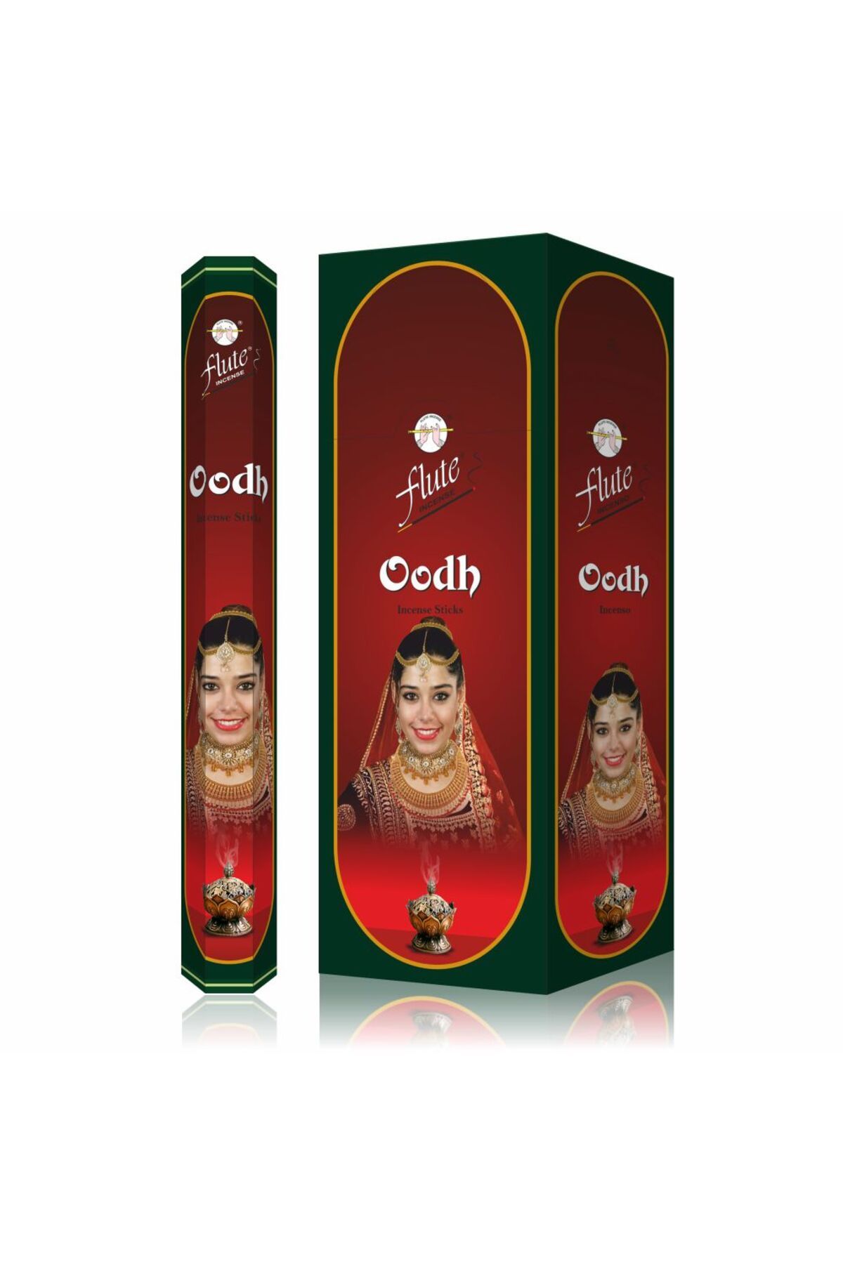 Flute ÇUBUK TÜTSÜ ÖD AĞACI HEXA (OODH) 6*20=120 ÇUBUK