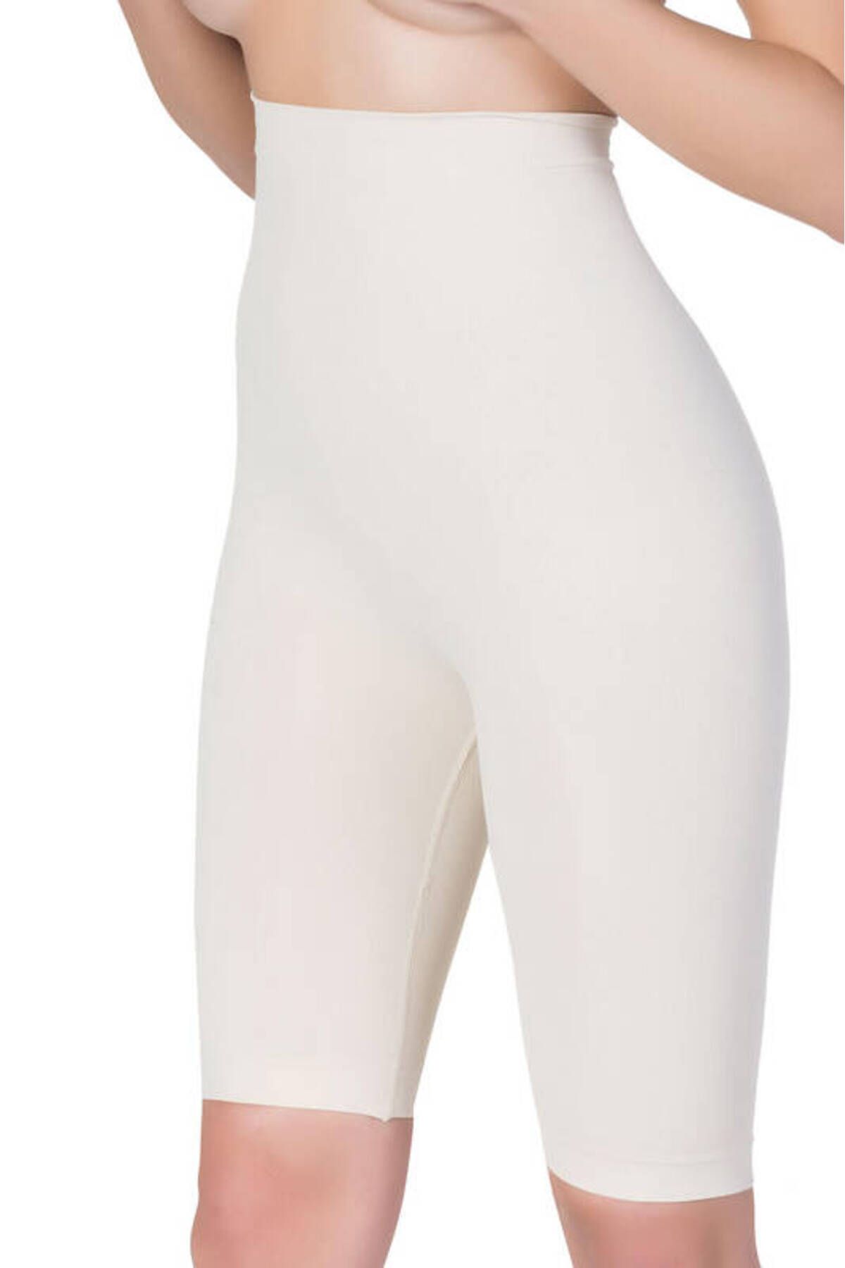 Shop58 Yüksek Bel Uzun Paçalı Toparlayıcı Korse 5002