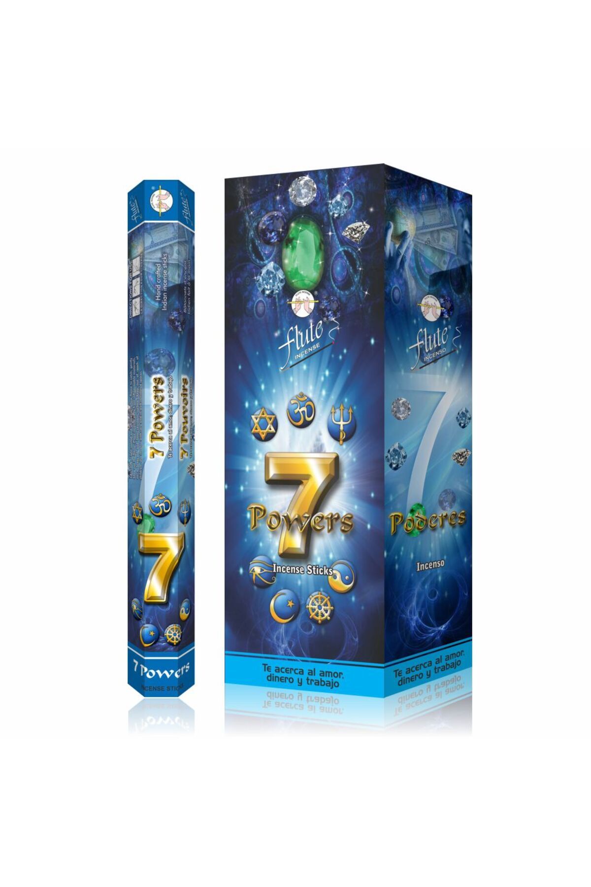 Flute ÇUBUK TÜTSÜ 7 GÜÇ HEXA (SEVEN POWERS) 6*20=120 ÇUBUK