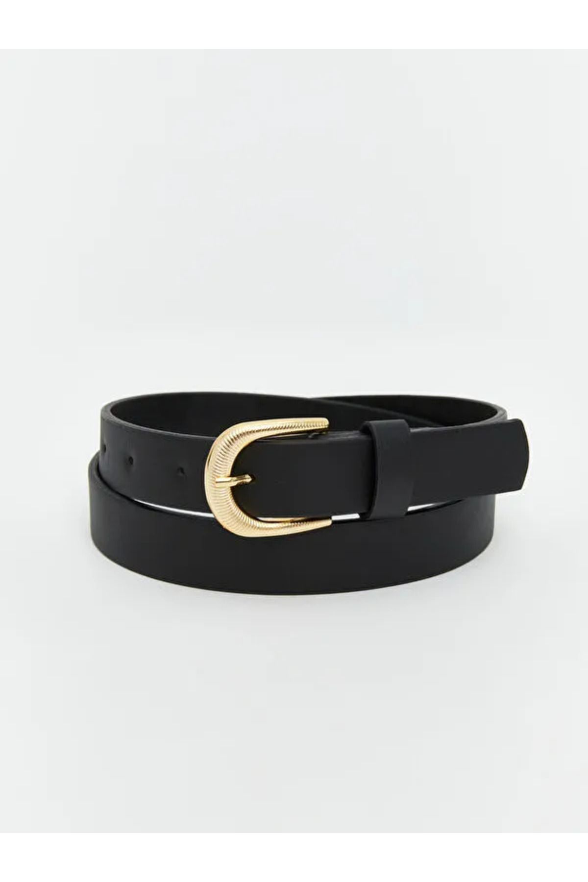 ltn leather Altın Tokalı Kemer