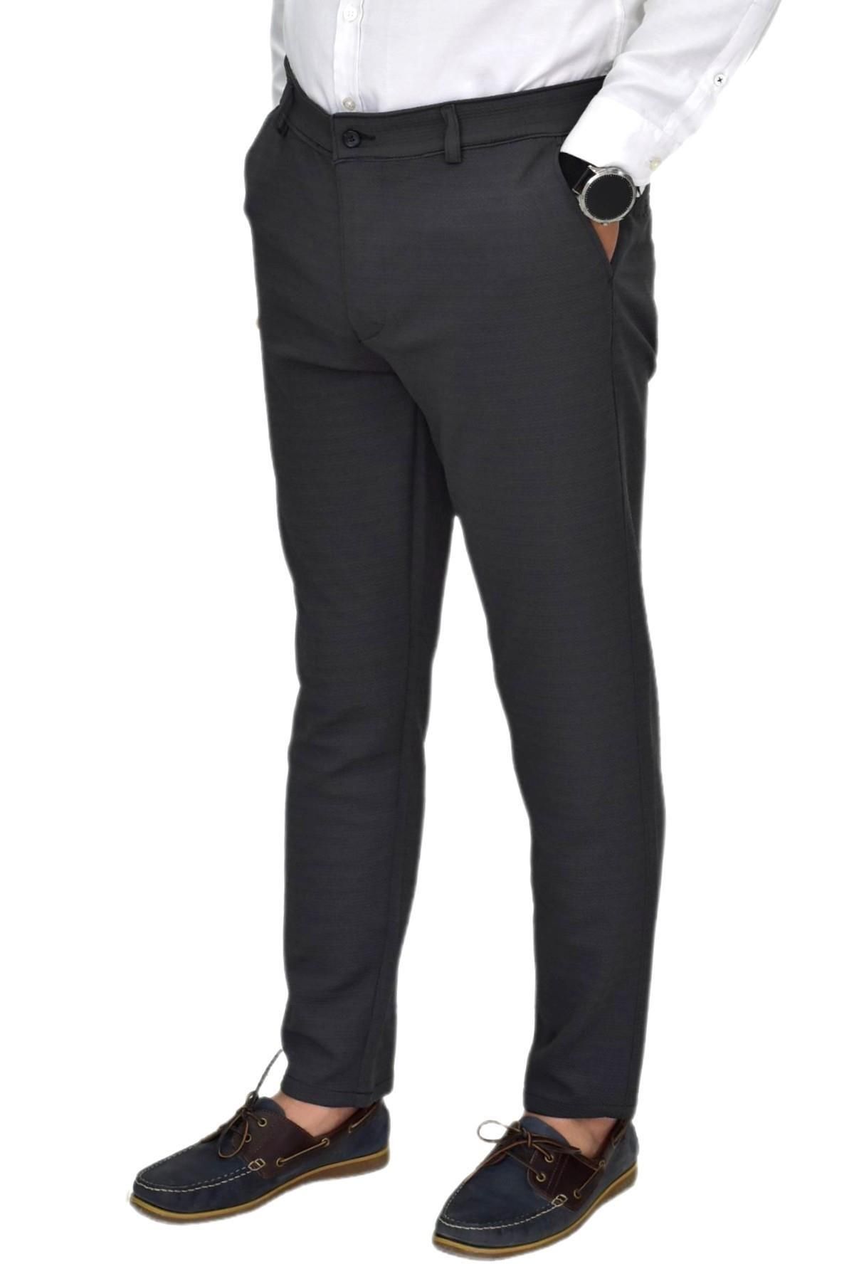 ROTA Erkek Likralı Petek Dokuma Kumaş Pantolon Regular Fitt BGL-ST04491