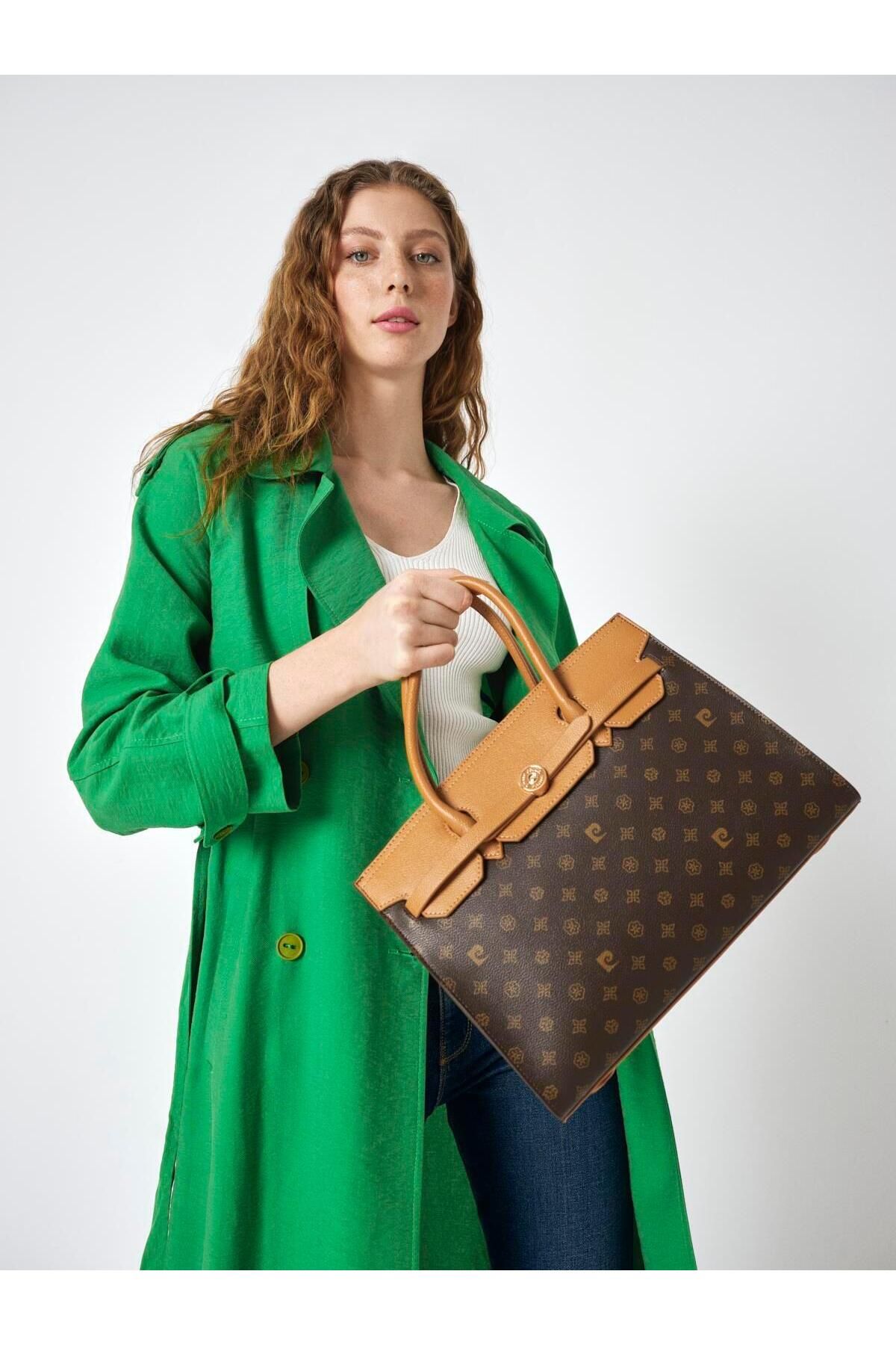 Pierre Cardin PİERRE CARDİN KADIN EL ÇANTASI 25Y10318 KAHVE