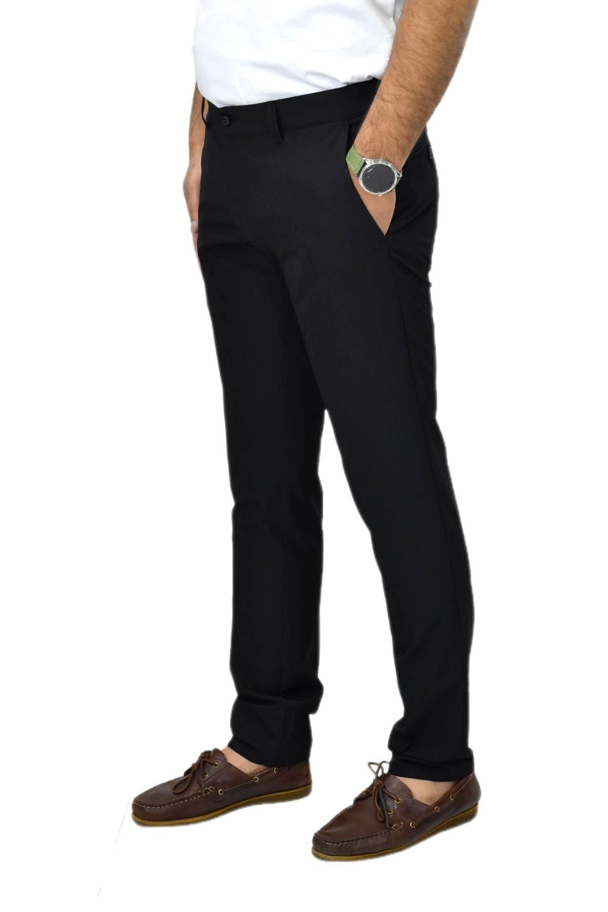 NOTRA Erkek Silim Fit Kumaş Pantolon Gomes 199 BGL-ST04488