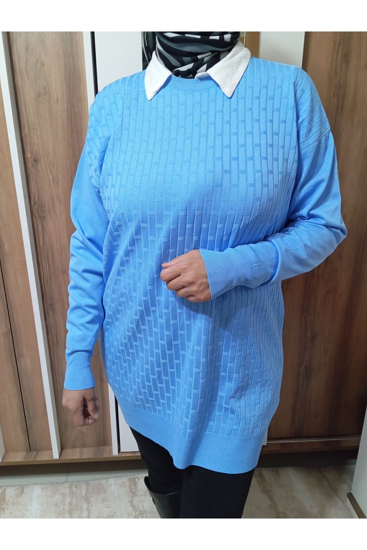 Jose Clothing İnce Tesettür Triko Bluz