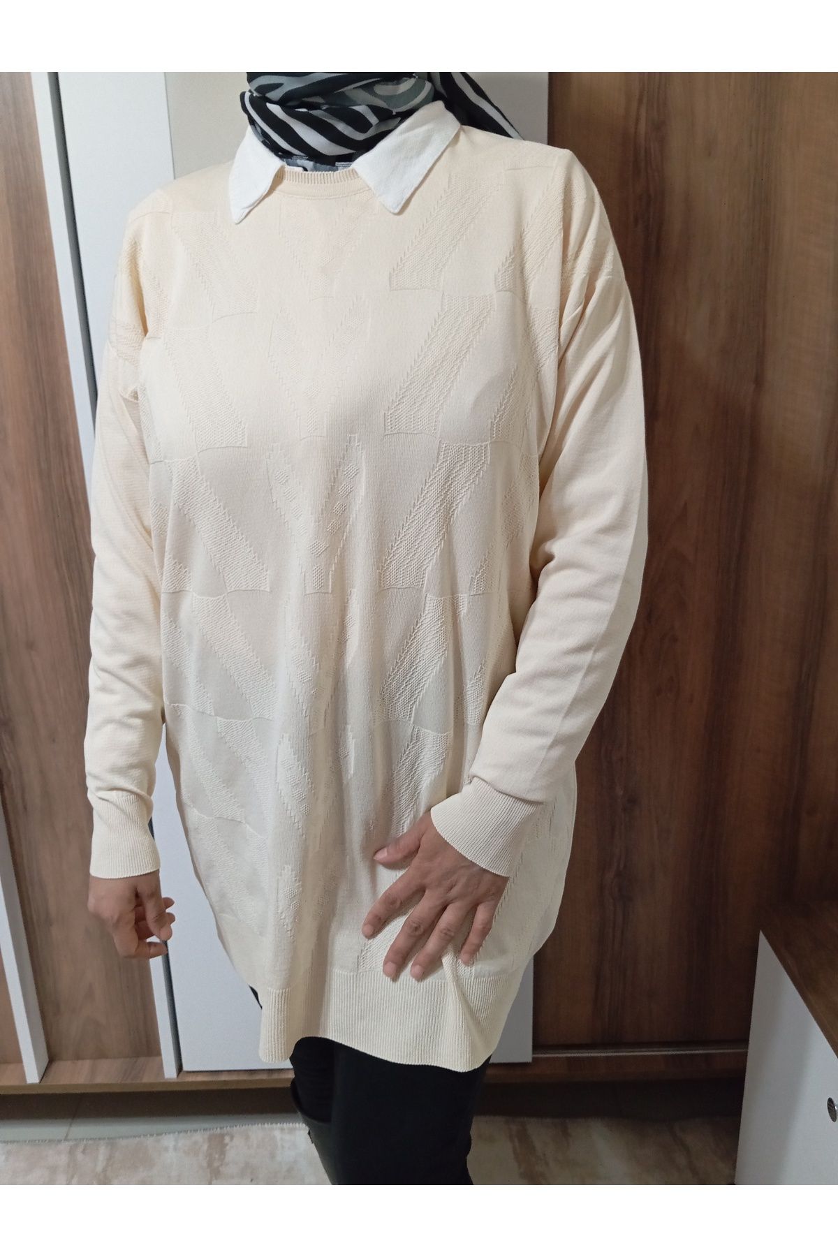 Jose Clothing İnce Tesettür Triko Bluz