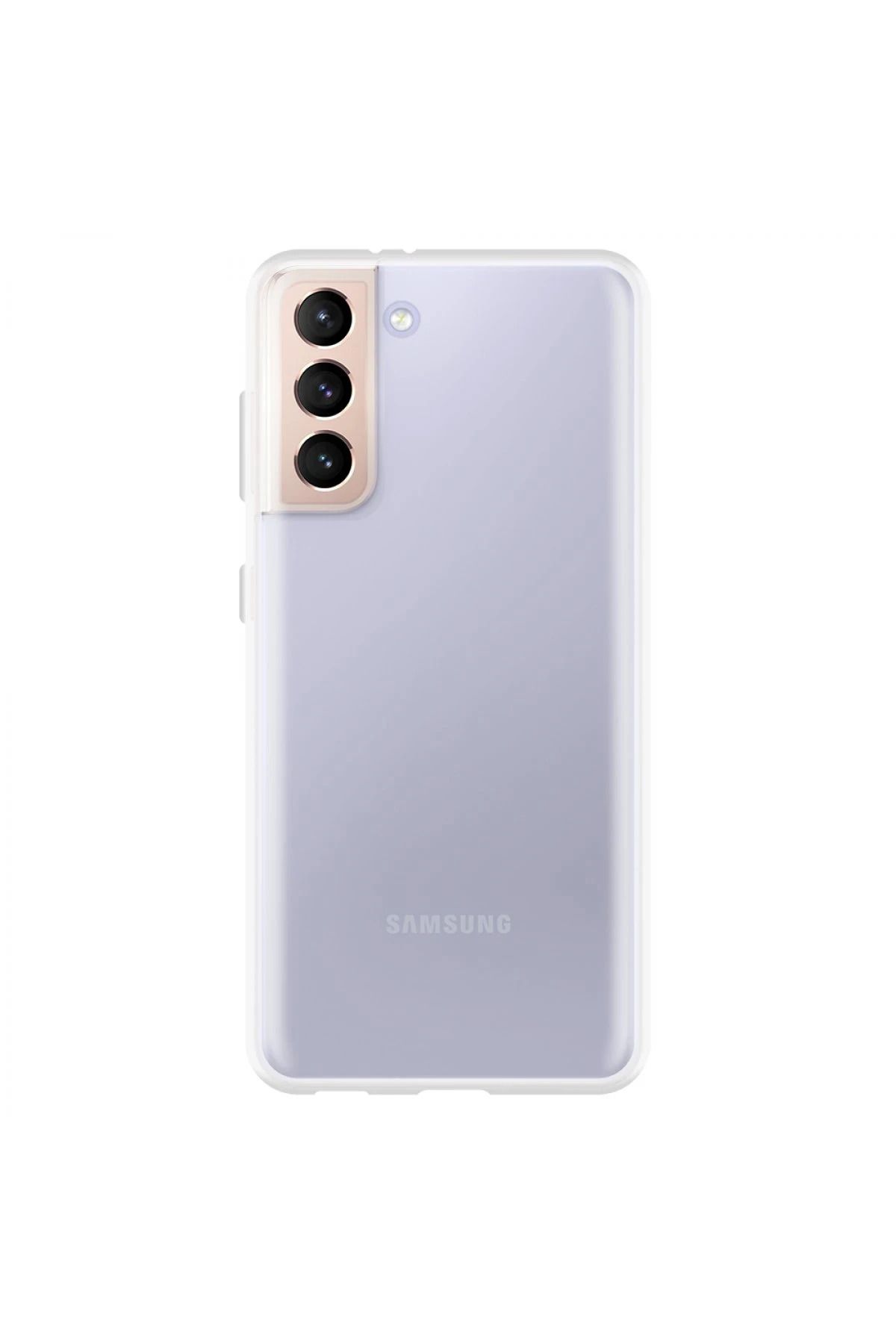 NewFace Samsung Galaxy S21 Kılıf Lüx Şeffaf Silikon SVLRS