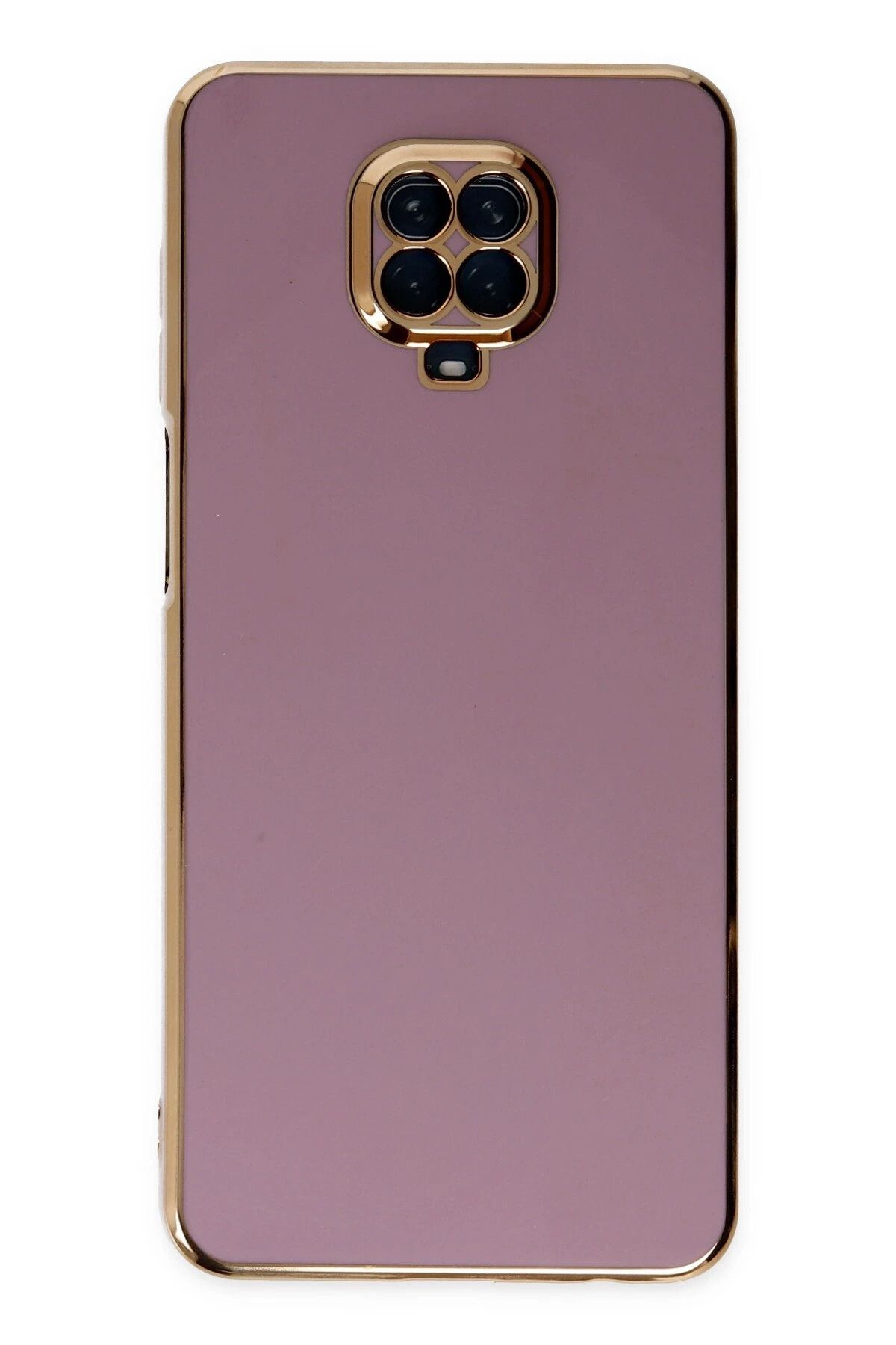 NewFace Xiaomi Redmi Note 9 Pro Kılıf Volet Silikon - Mor SVLRS