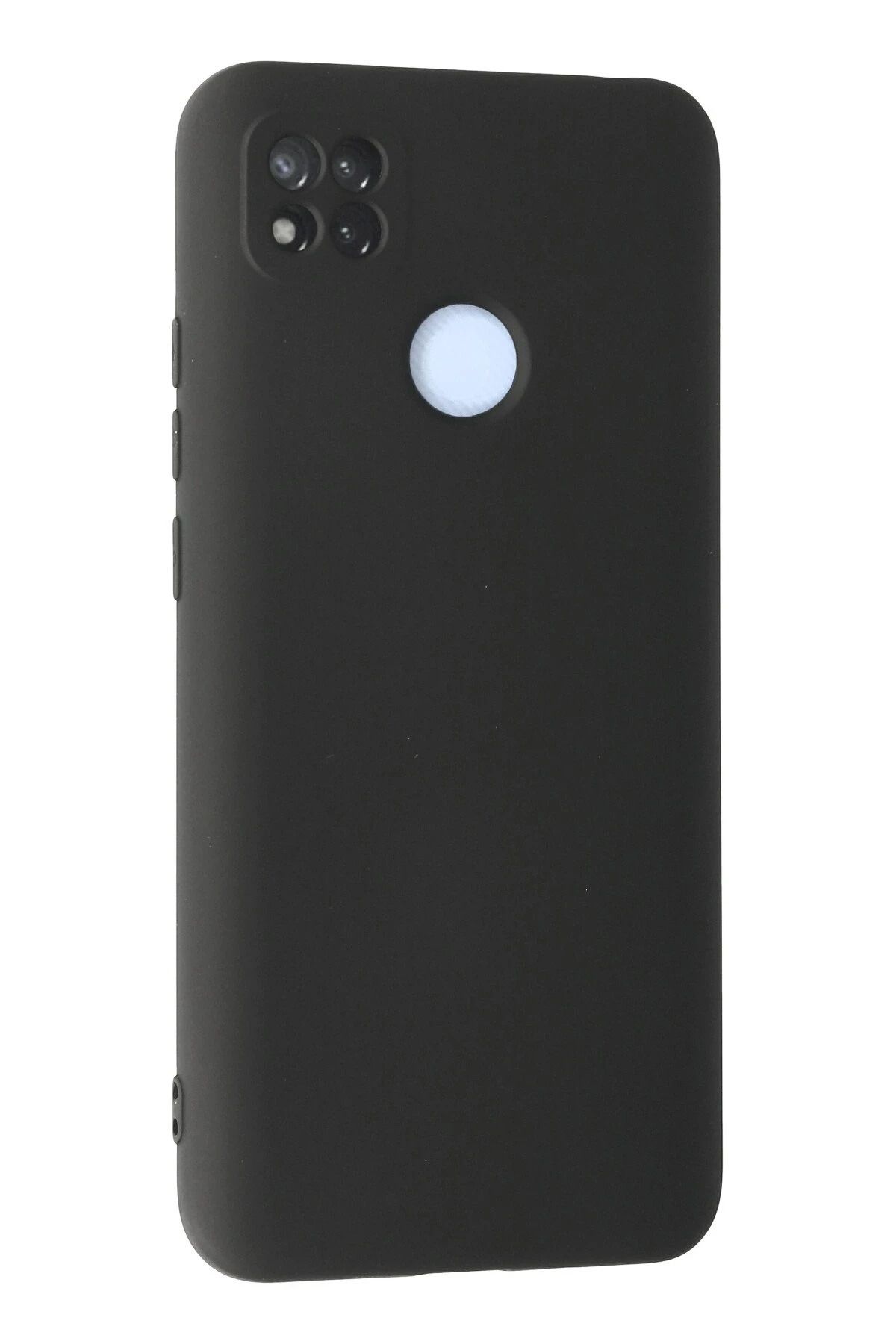 NewFace Xiaomi Redmi 9C uyumlu  Kılıf Nano içi Kadife Silikon - Gri SVLRS