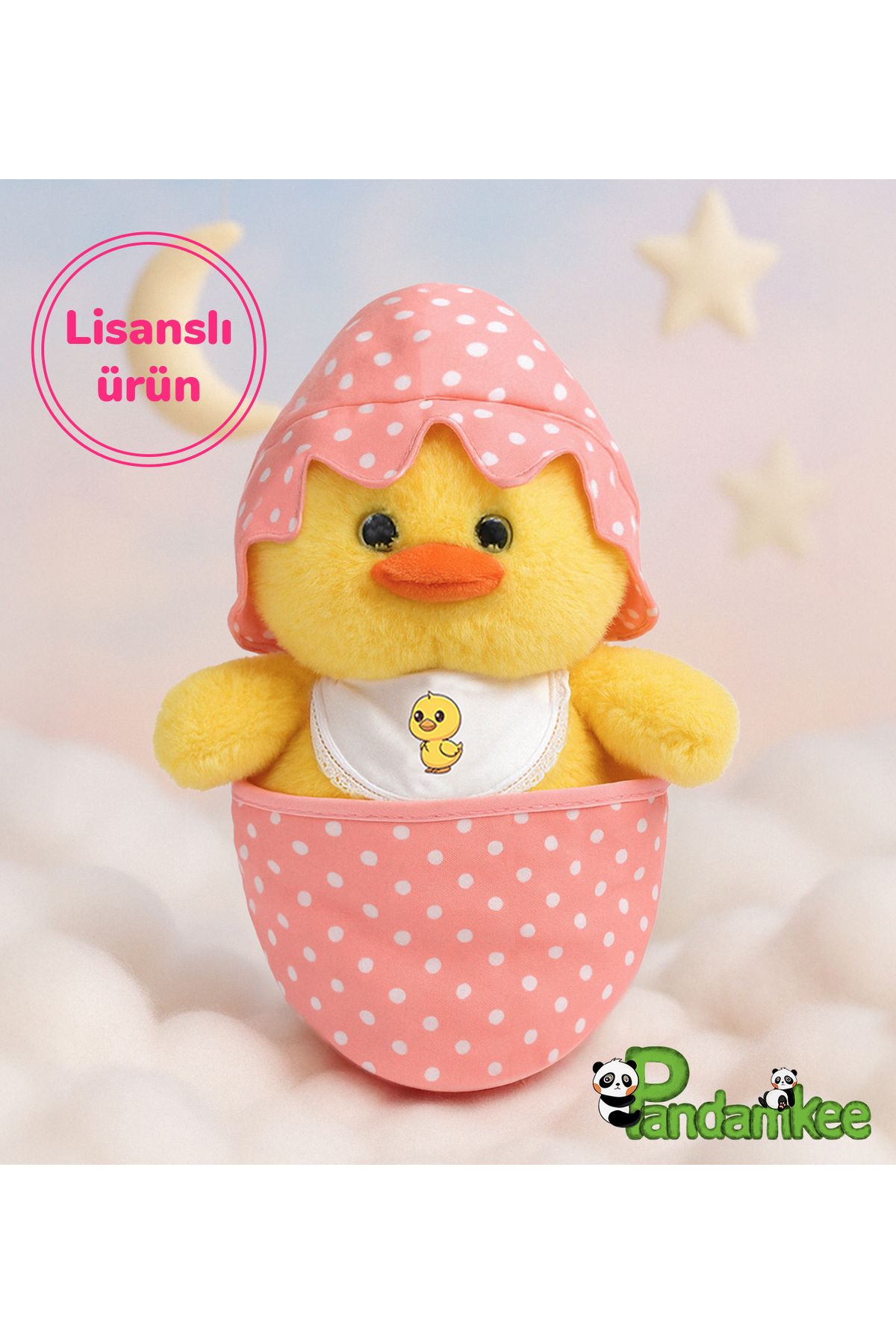 Pandamkee Sevimli Civcivino Yumurta Peluş + Civciv Oyuncak – Sürpriz Kutulu Civciv