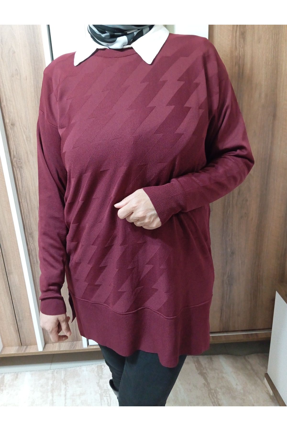 Jose Clothing İnce Tesettür Triko Bluz