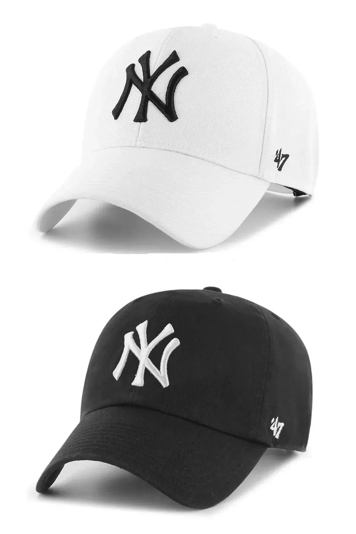 w white stars sports & wear Unisex Σετ 2 Τεμαχίων Με Ρυθμιζόμενο Καπέλο Velcro Στην Πλάτη für Adult Unisex - M