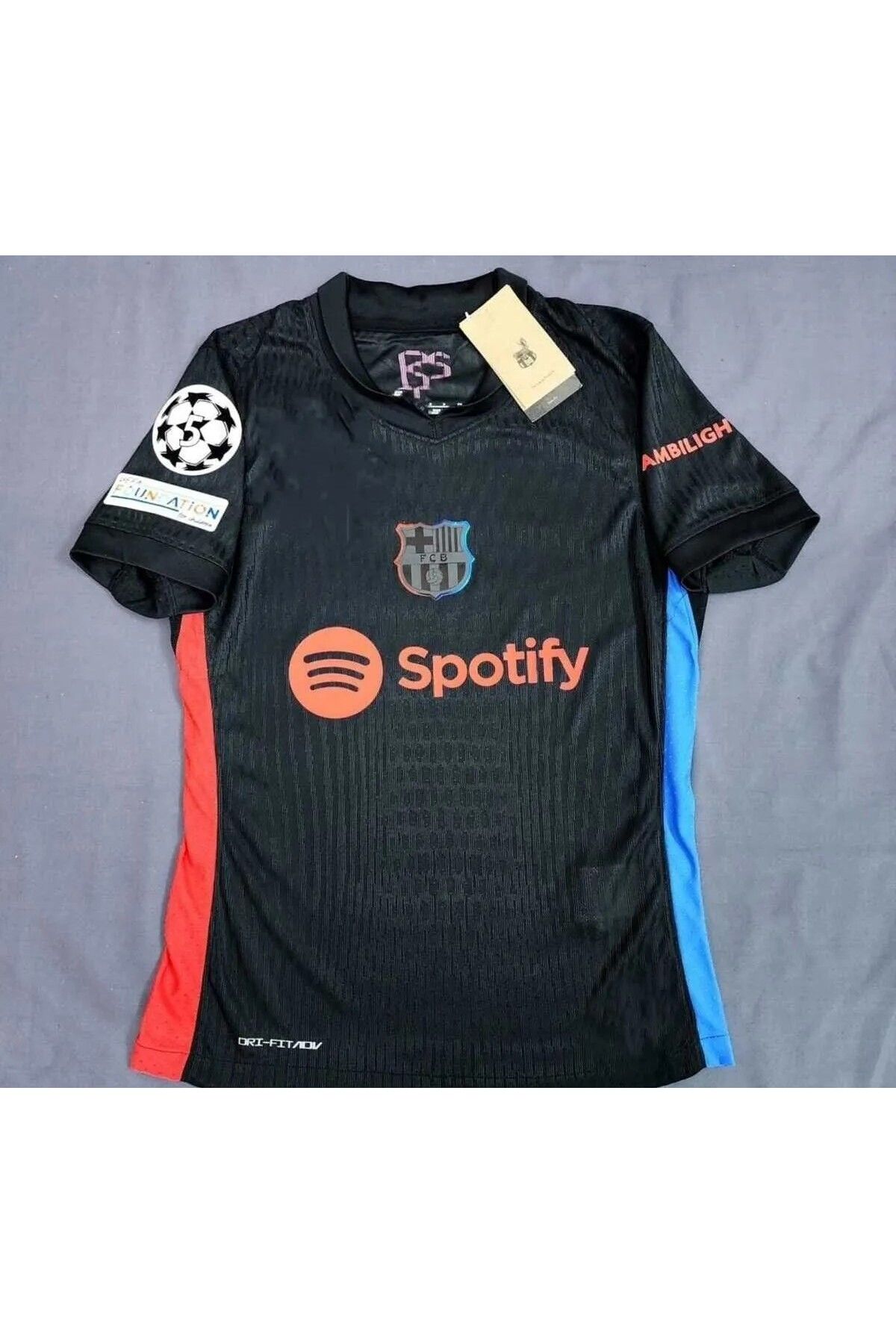 Ronson B.a.r.c.e.l.o.n.a 2024/25 Yeni Sezon Isimsiz Deplasman Forması (Black)
