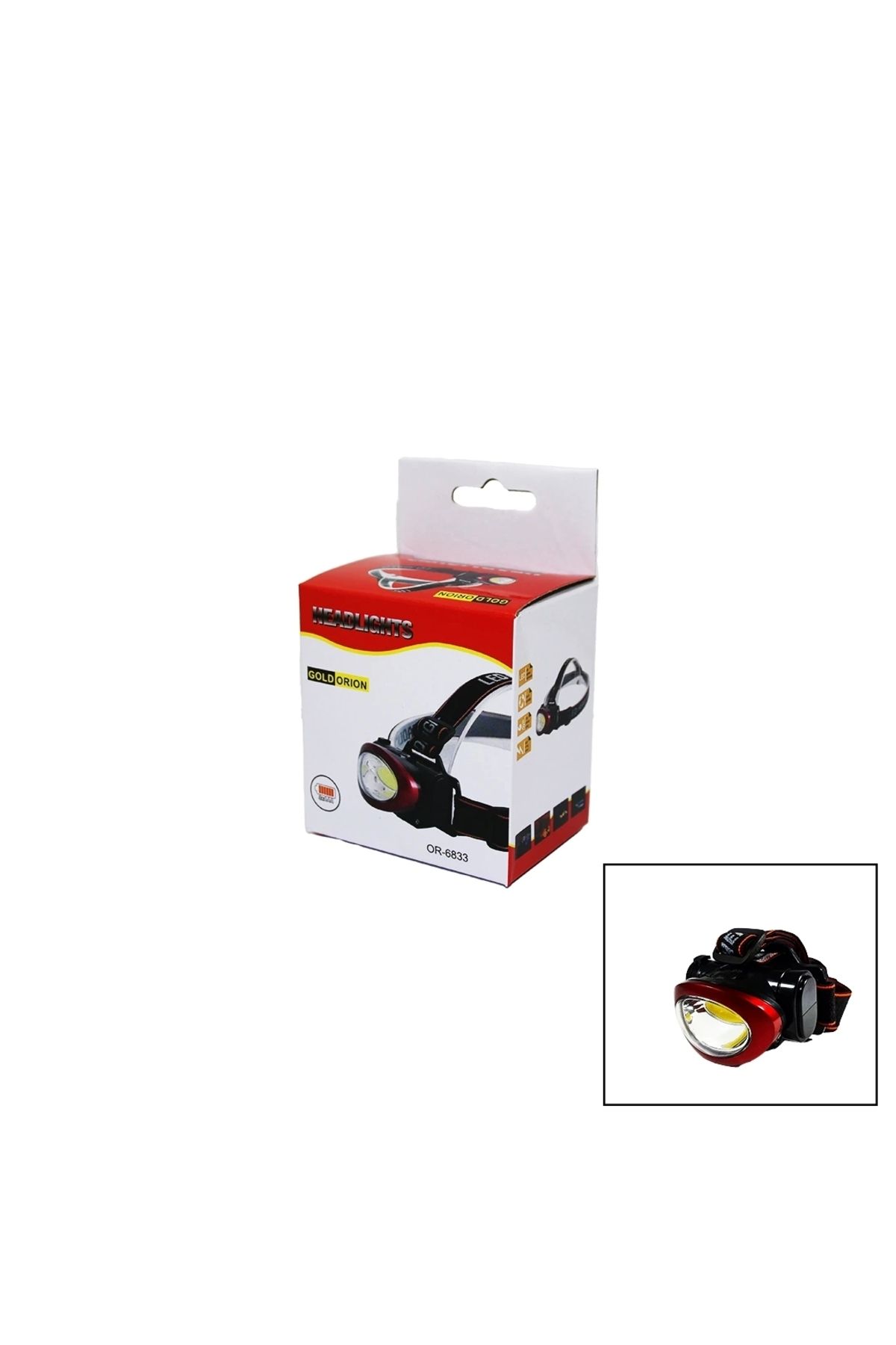 STOREMAX PİLLİ KAFA LAMBASI OYNAR BAŞLI (5047)