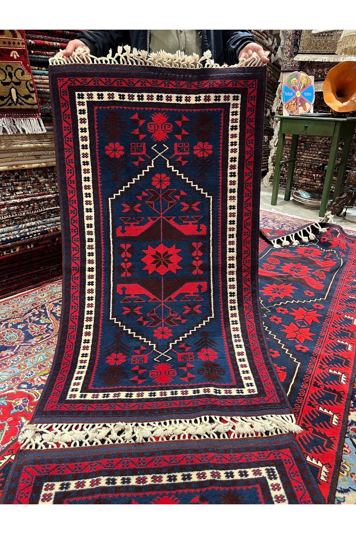 RD RAMAZAN DAĞ EL HALI SANATI El Dokuma Yağcıbedir Halısıdır Birinci Sınıf Kalite Ebat 145x80