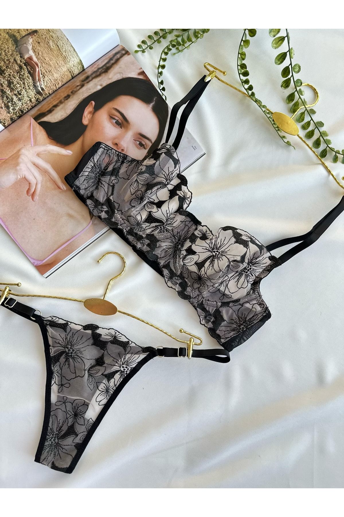 İpeksi İpeksi WHISPER Bralet & Külot Takımı - Siyah