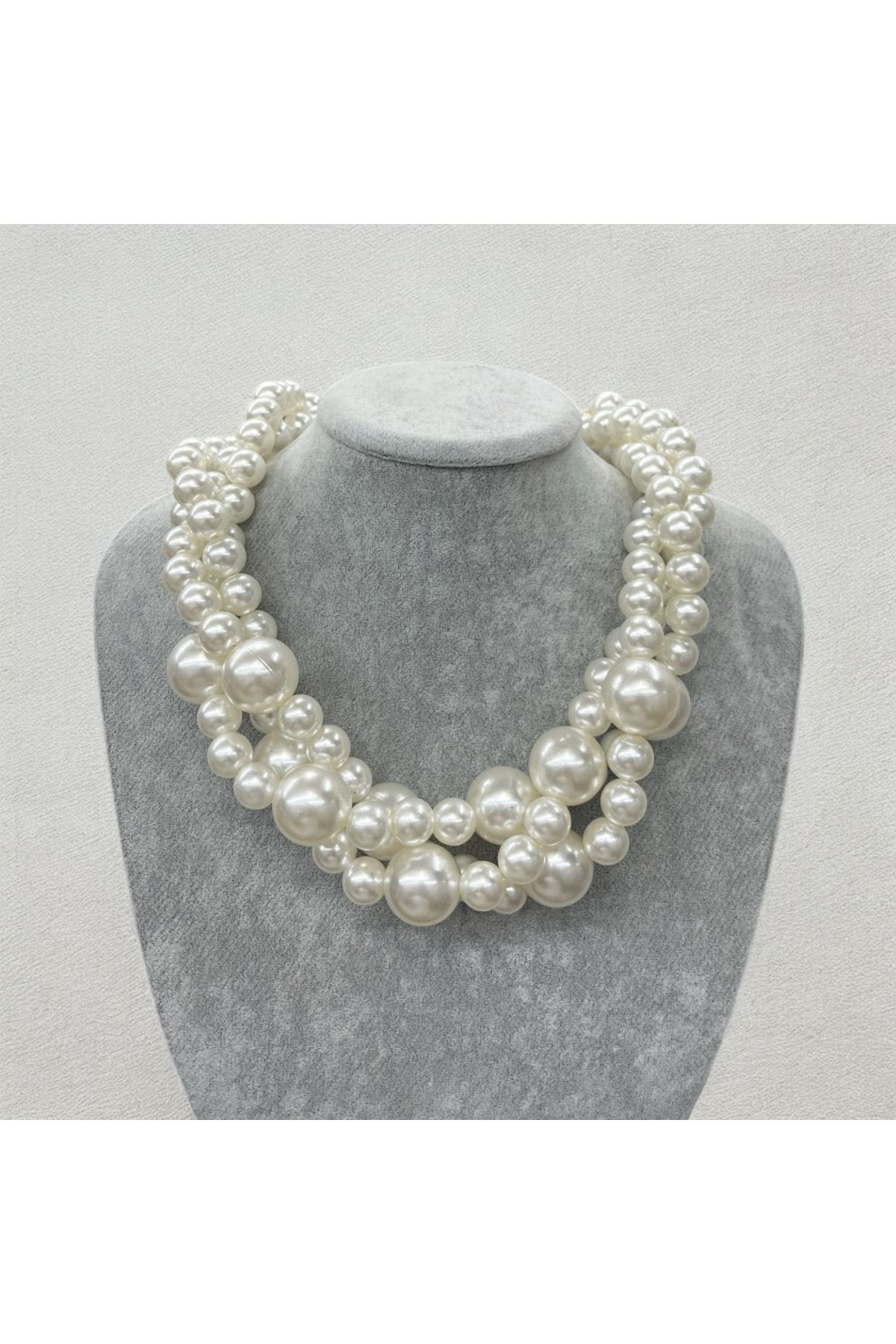 Esdem Accessories İnci sarmal tasarım kolye