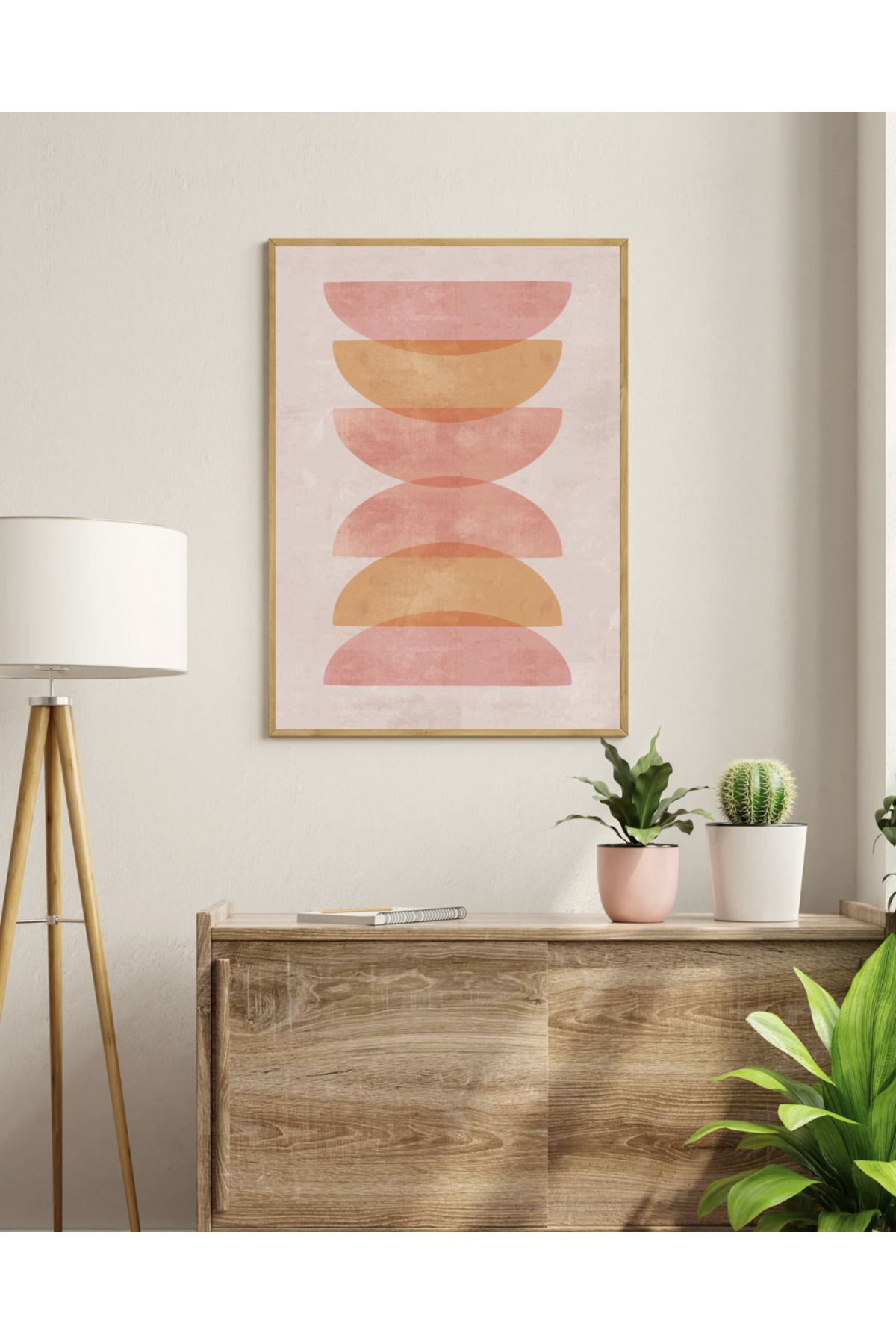 woodhomeworks tek parça salon ofis dekor tablo