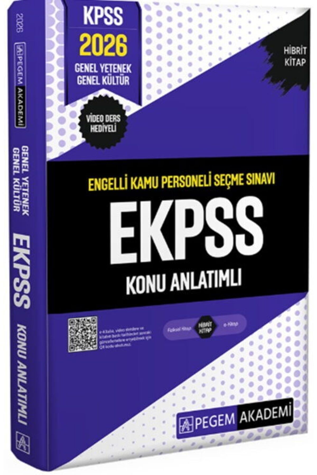 Pegem Akademi Yayıncılık Pegem Yayınları 2026 E KPSS Engelli Kamu Personeli Seçme Sınavı Konu Anlatımlı