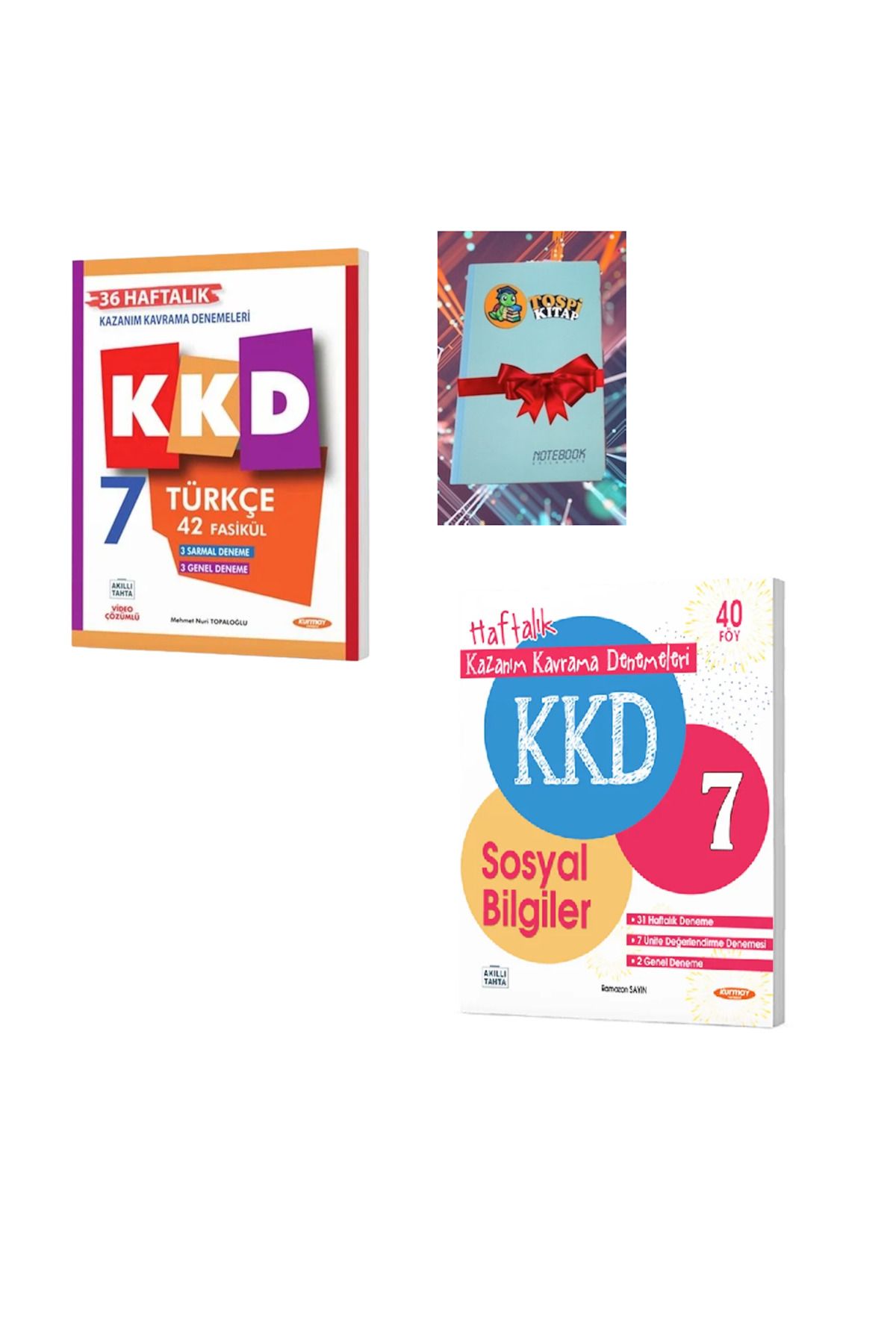 Fenomen Yayıncılık 7 SOSYAL BİLGİLER + TÜRKÇE Haftalık Kazanım Kavrama (DEFTER HEDİYE) ATG