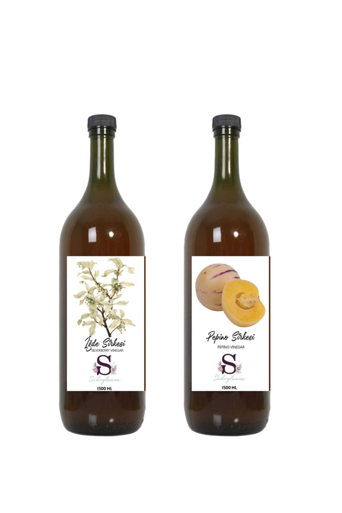 Süheylaana Doğal İğde Sirkesi 1500 Ml - Doğal Pepino Sirkesi 1500 Ml